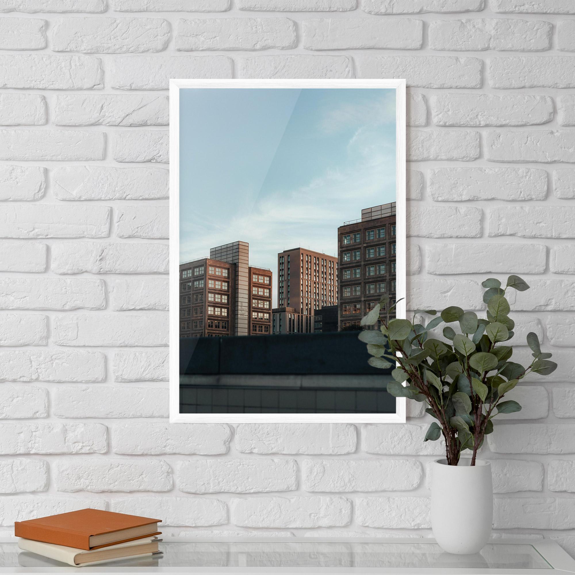 Keretezett Poszter Daylight Building mockup 5