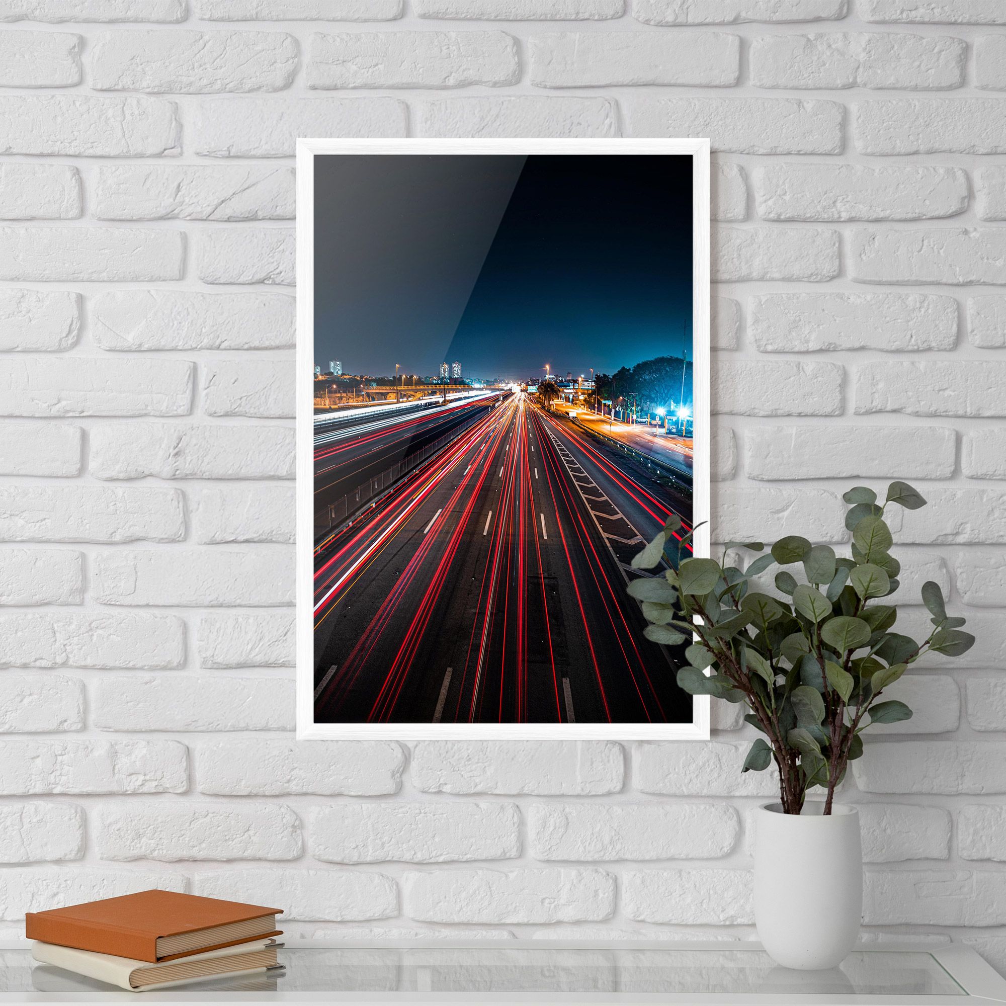 Red Car Lightgs mockup 5