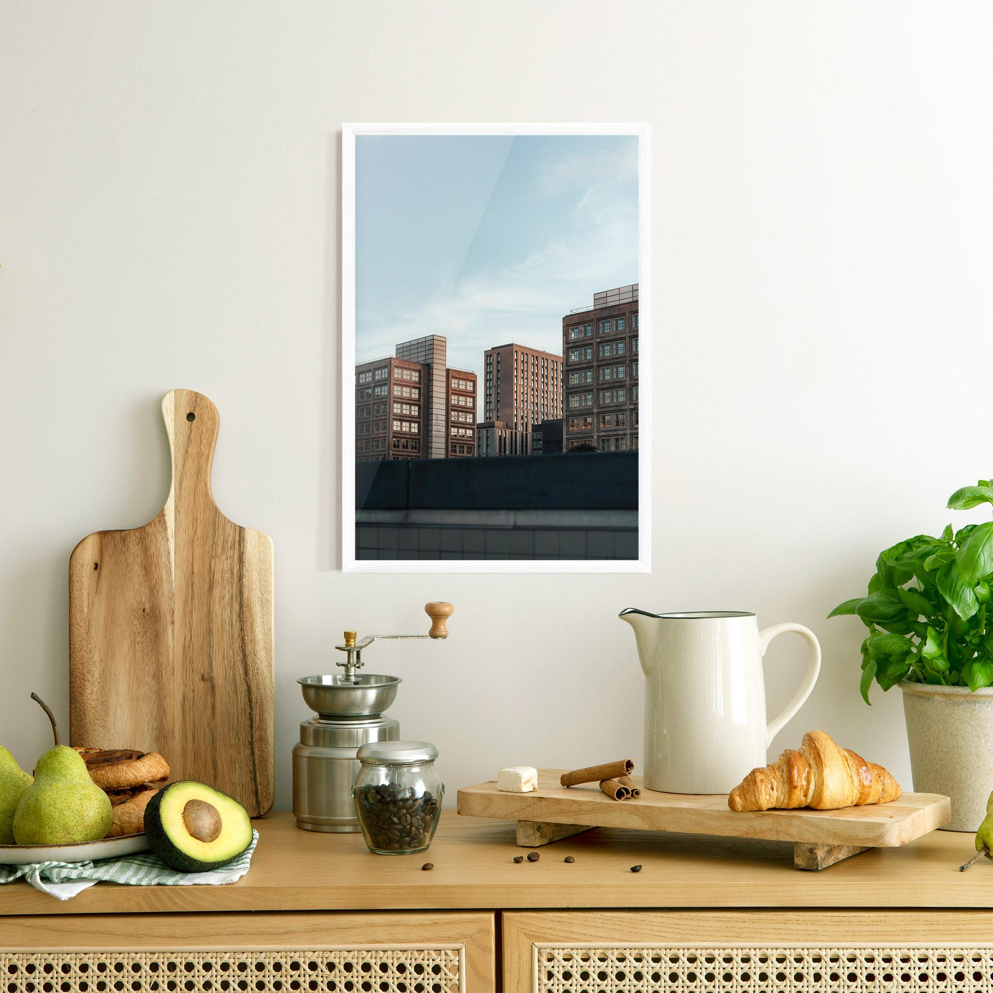 Keretezett Poszter Daylight Building mockup 8