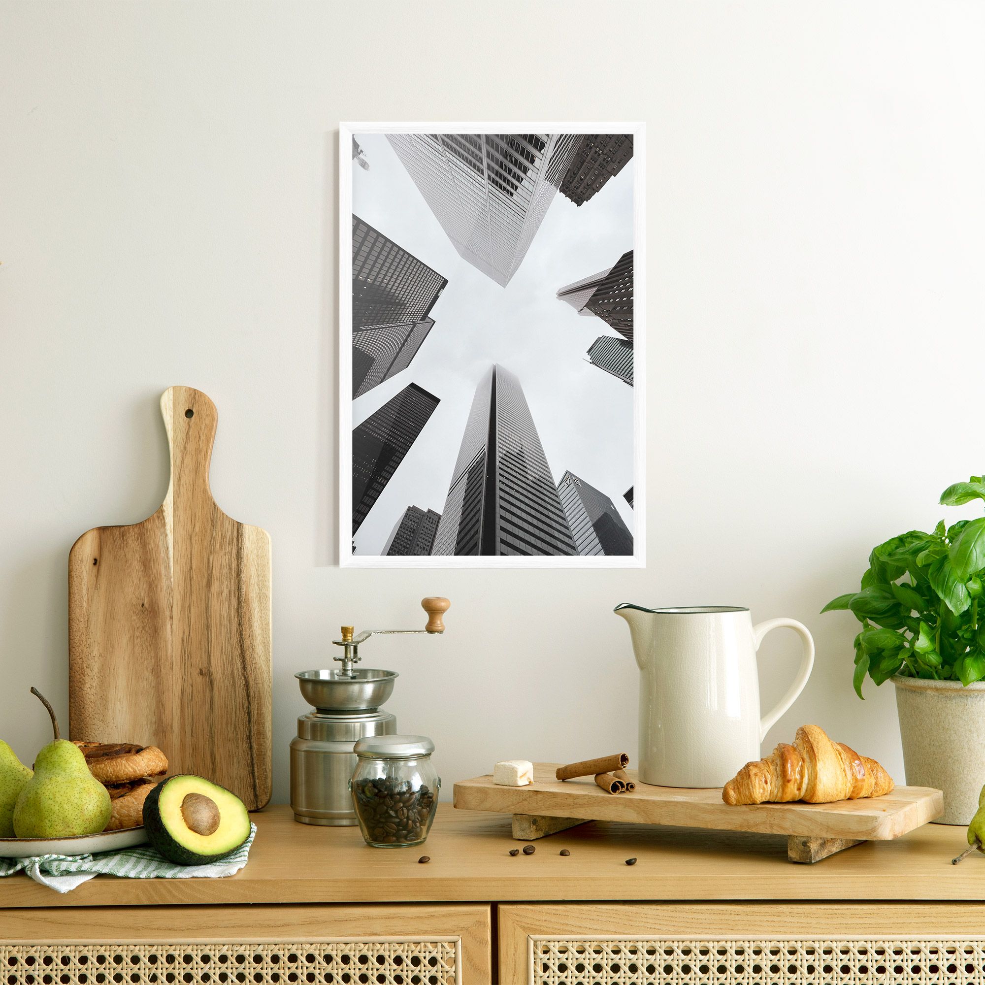 High Grey Building mockup 8