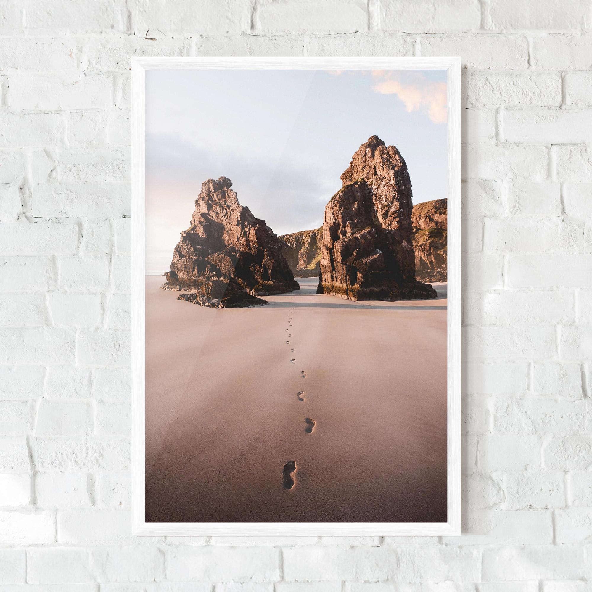 Keretezett Poszter Sand Mark mockup 0