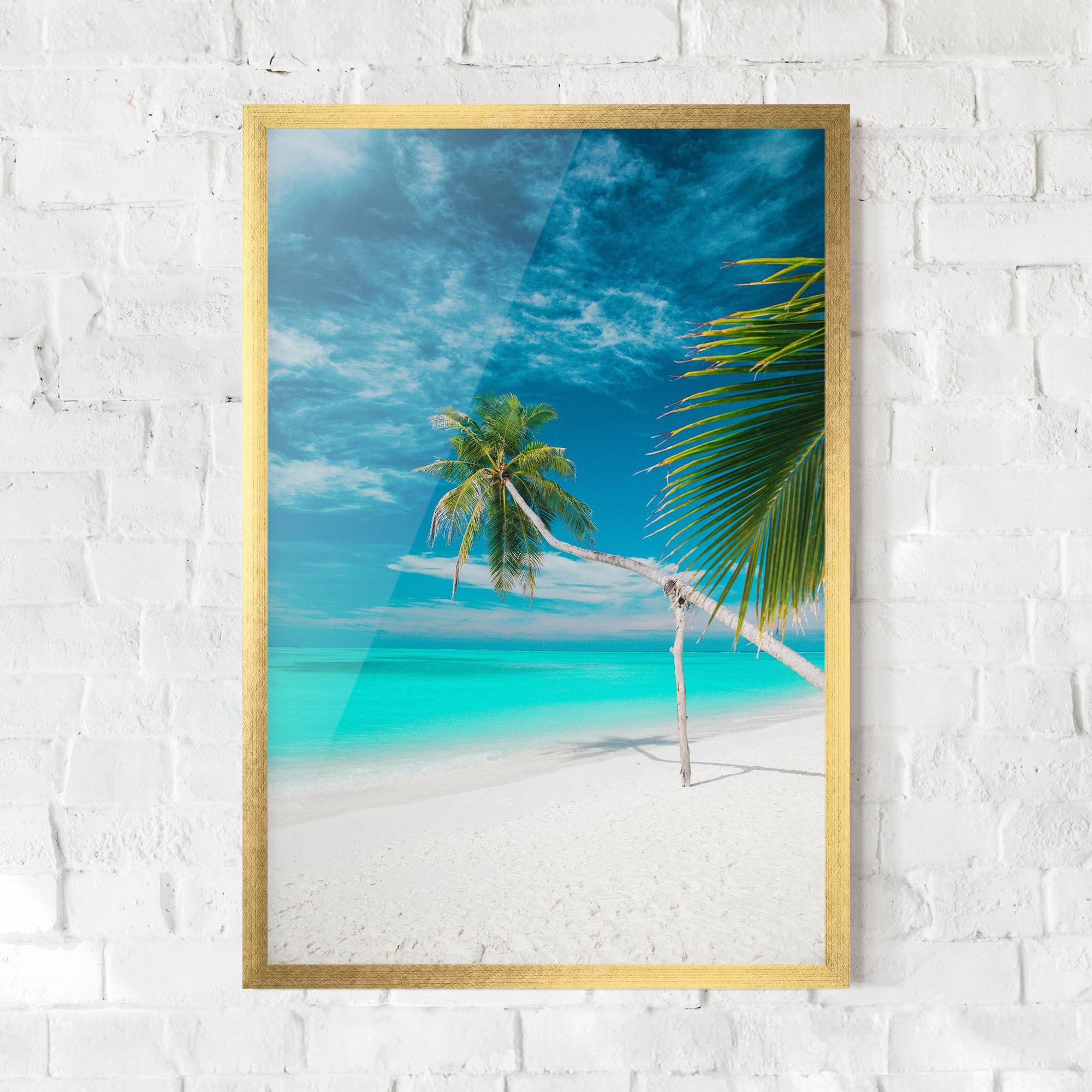 Keretezett Poszter Day Palm mockup 0