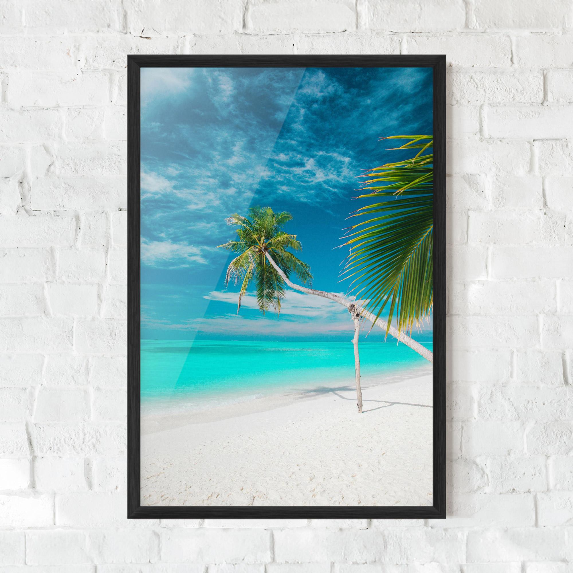 Keretezett Poszter Day Palm mockup 0