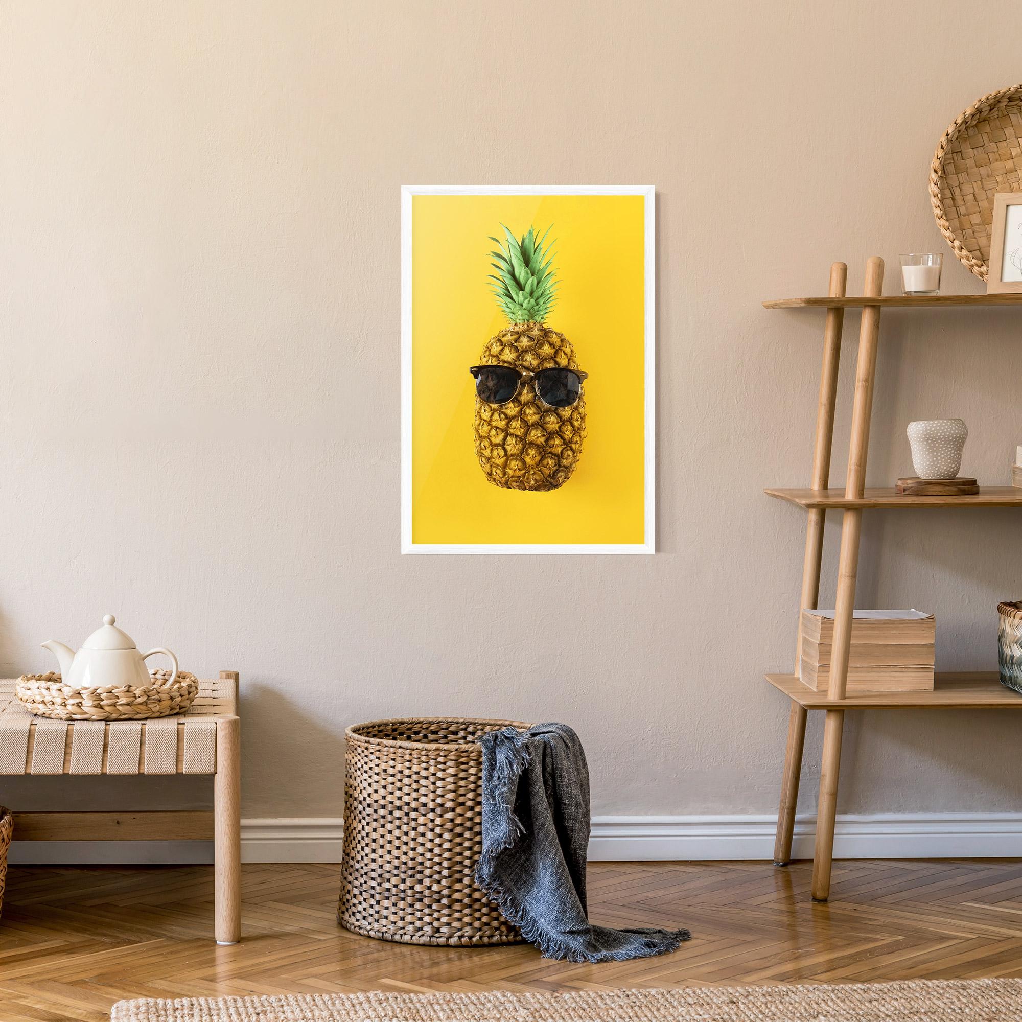 Keretezett Poszter Fresh Pineapple mockup 9
