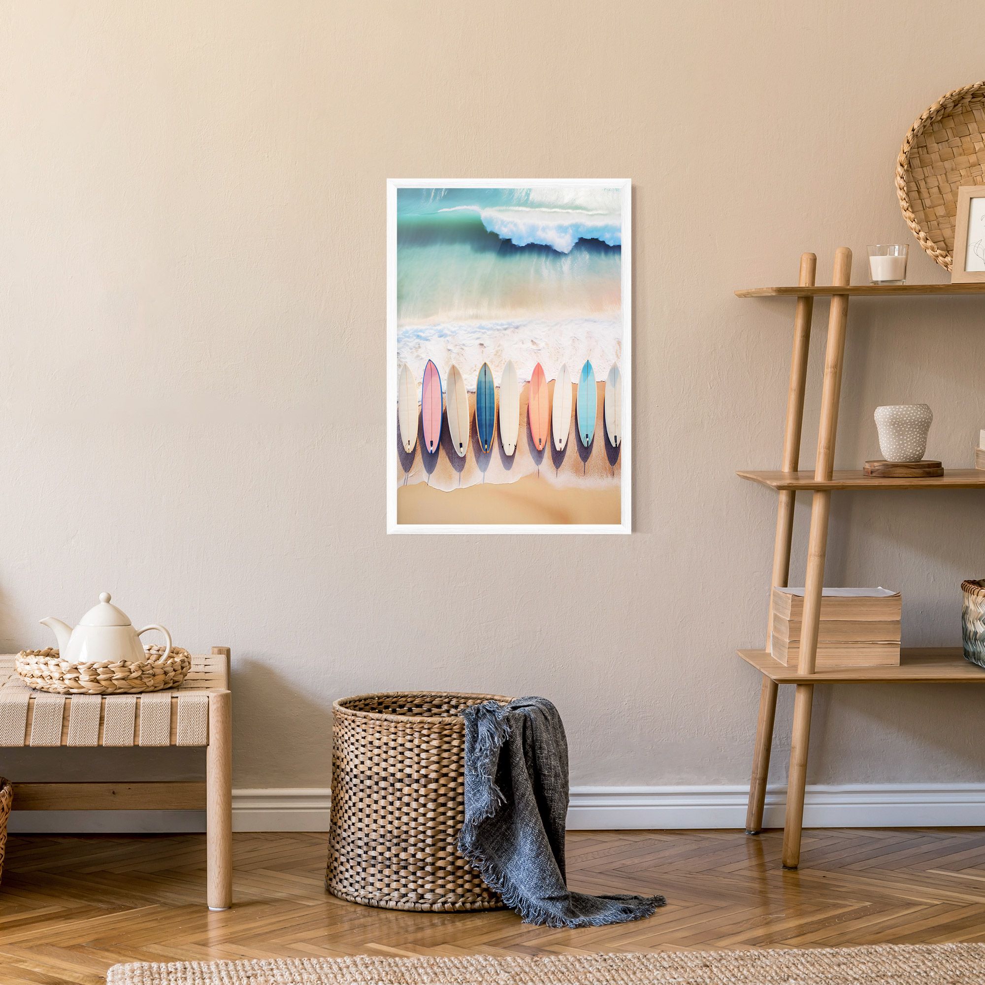 Surfboards Beach mockup 9