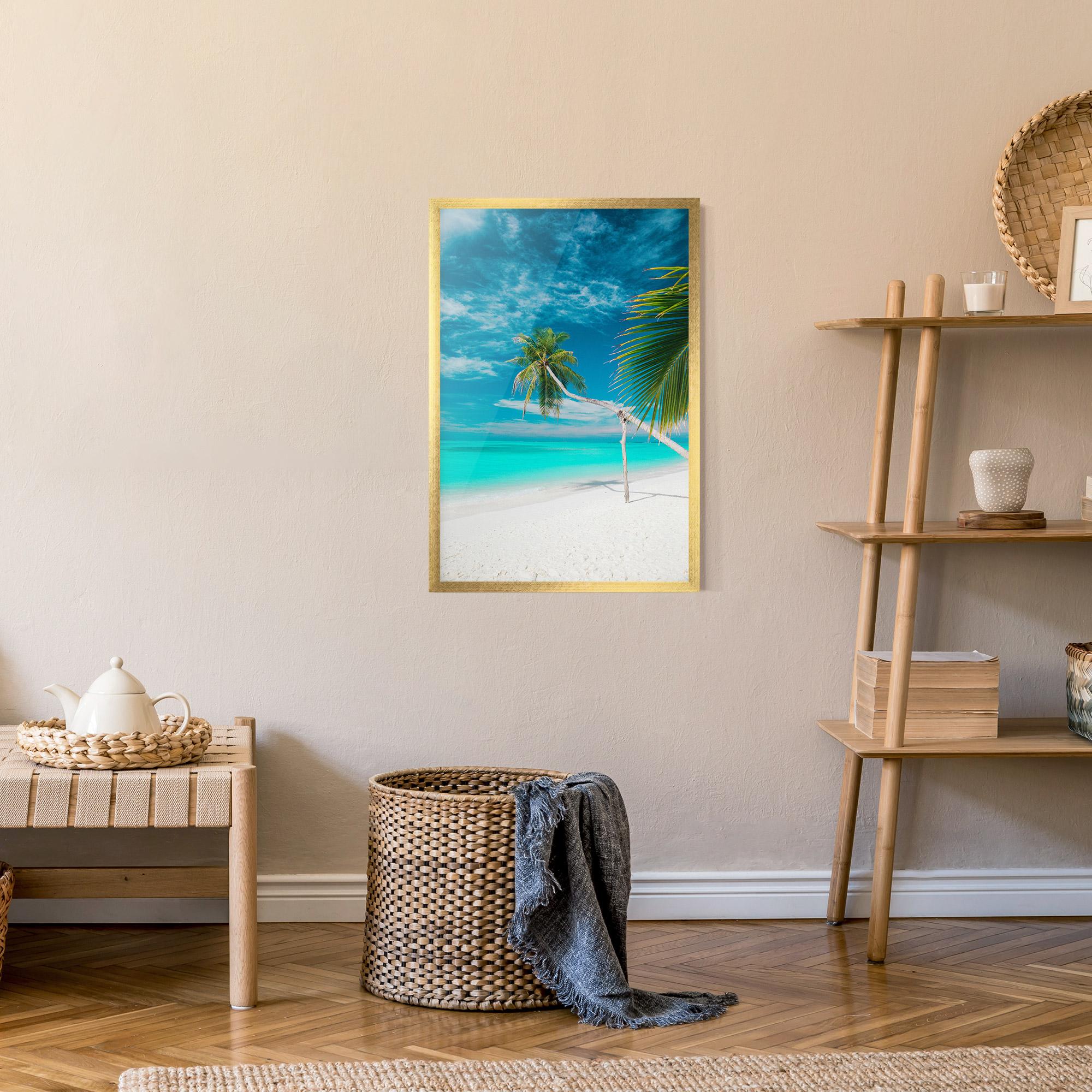 Keretezett Poszter Day Palm mockup 9