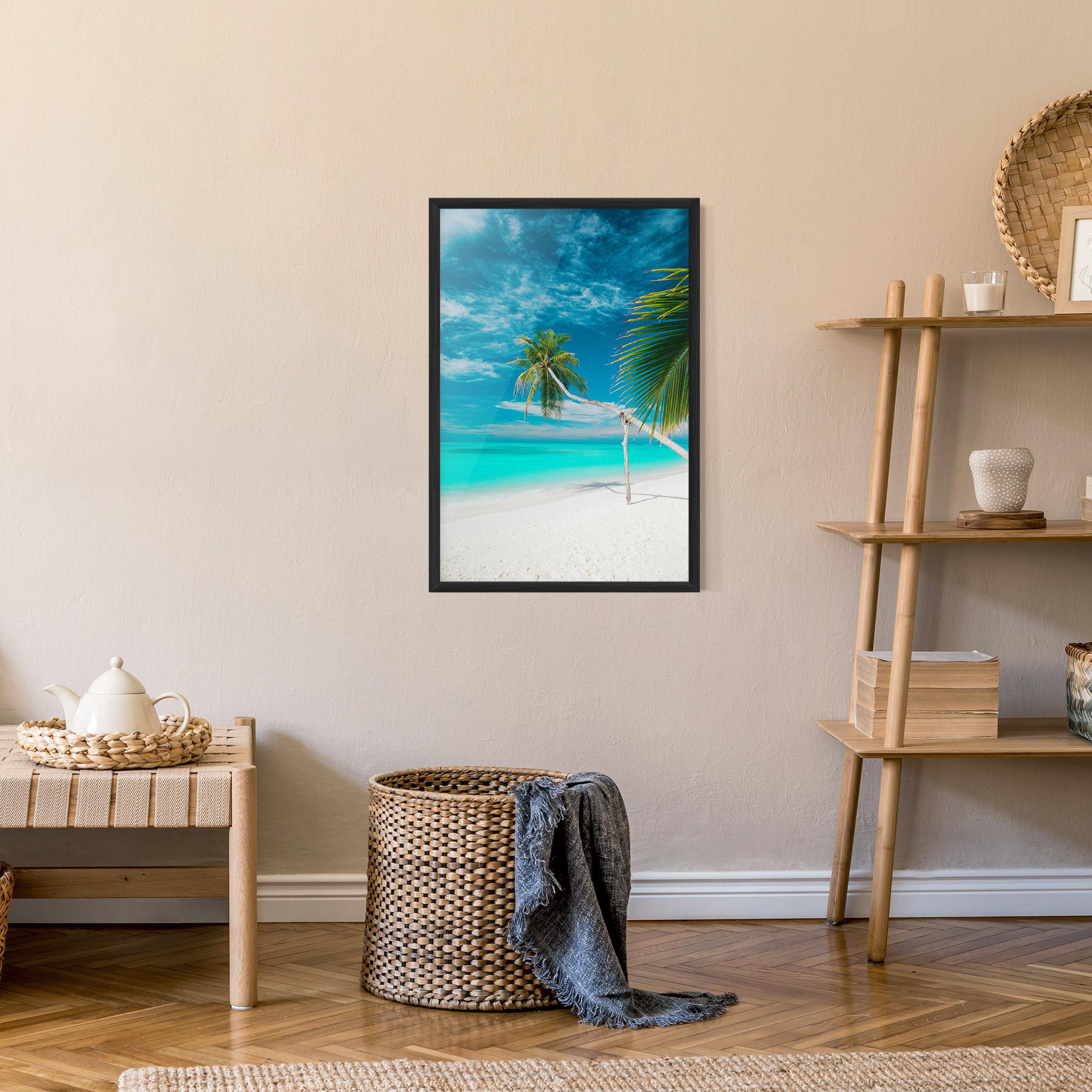 Keretezett Poszter Day Palm mockup 9