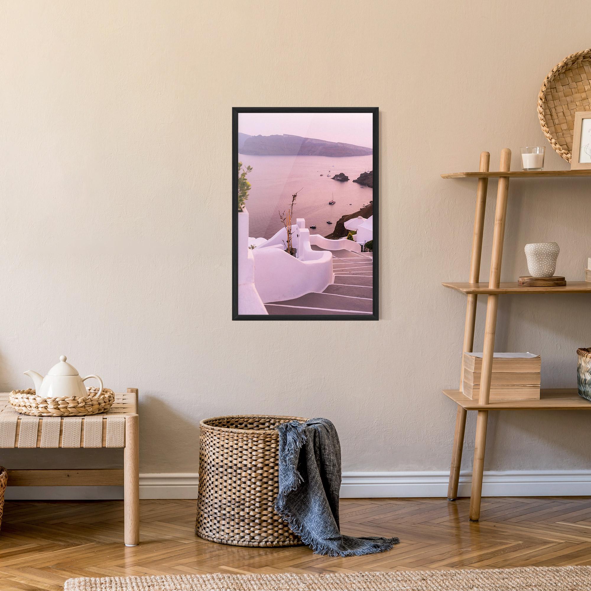 Keretezett Poszter Grece Strairs mockup 9