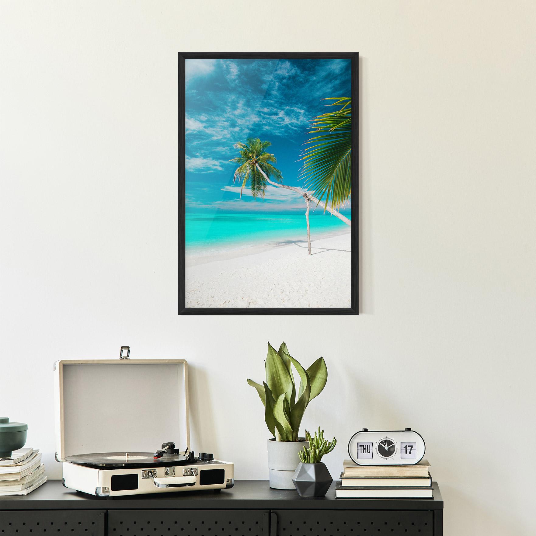 Keretezett Poszter Day Palm mockup 2