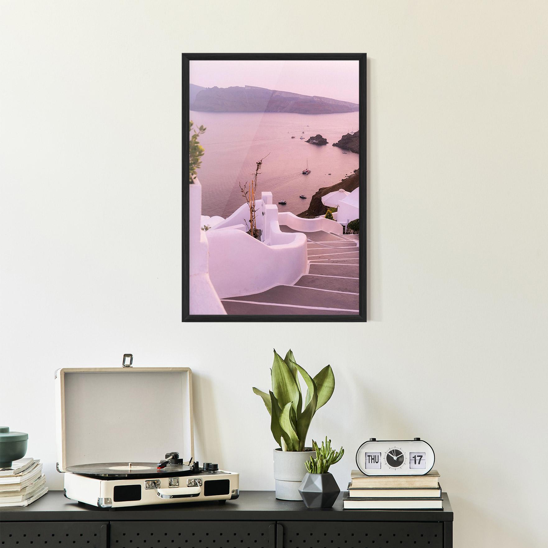 Keretezett Poszter Grece Strairs mockup 2