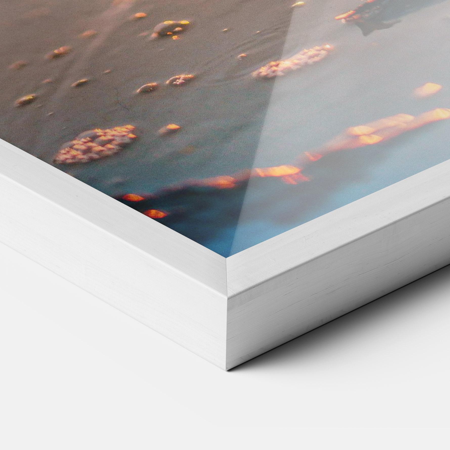 Keretezett Poszter Jar With Lights mockup 3