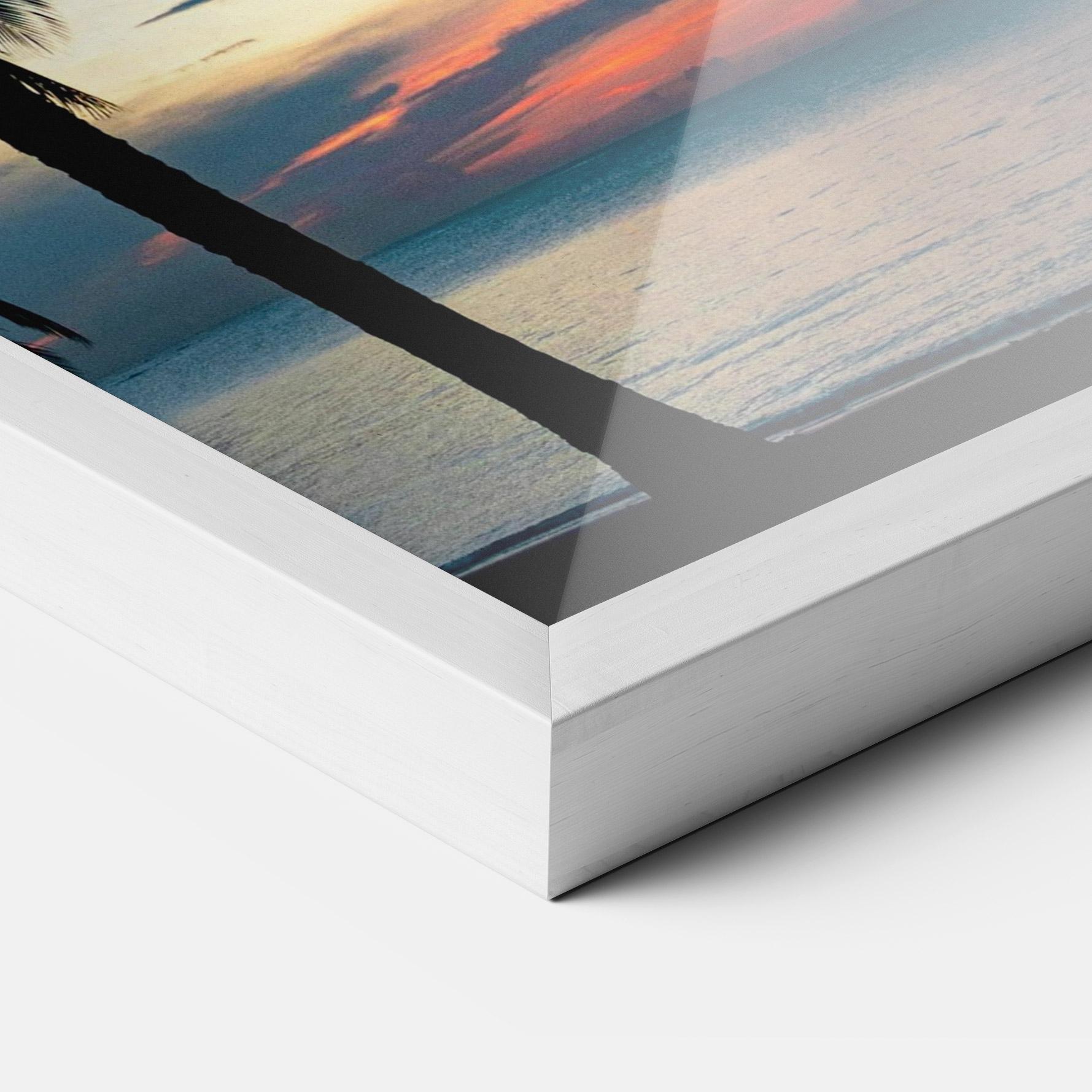 Keretezett Poszter Palm Shilouette mockup 3