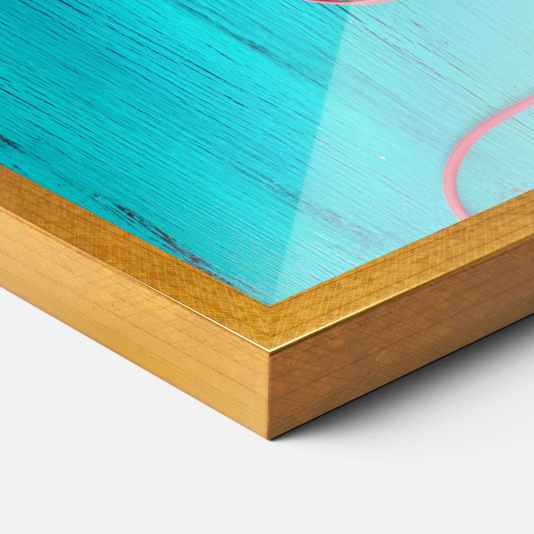 Keretezett Poszter Blue Pineapple mockup 3