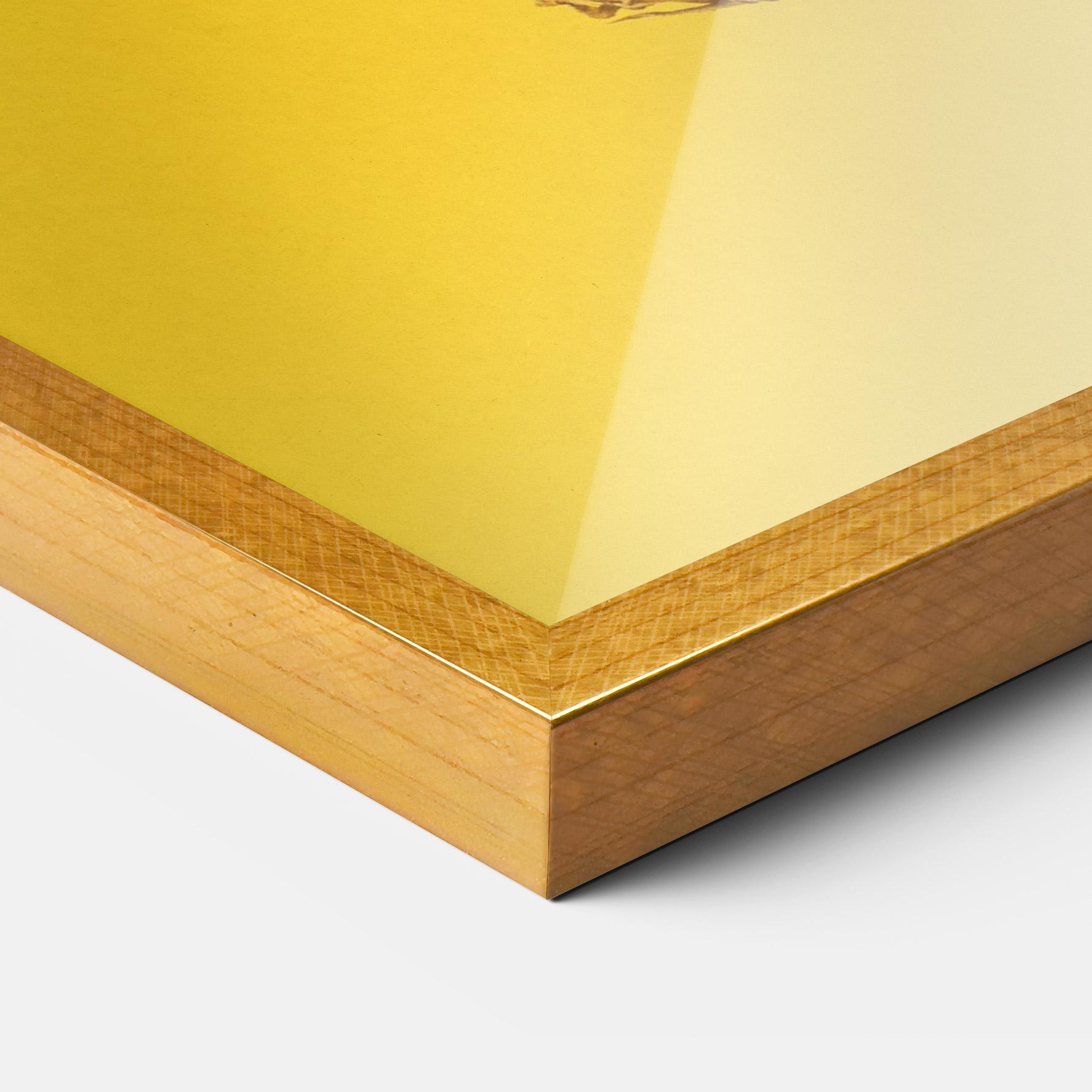 Keretezett Poszter Fresh Pineapple mockup 3