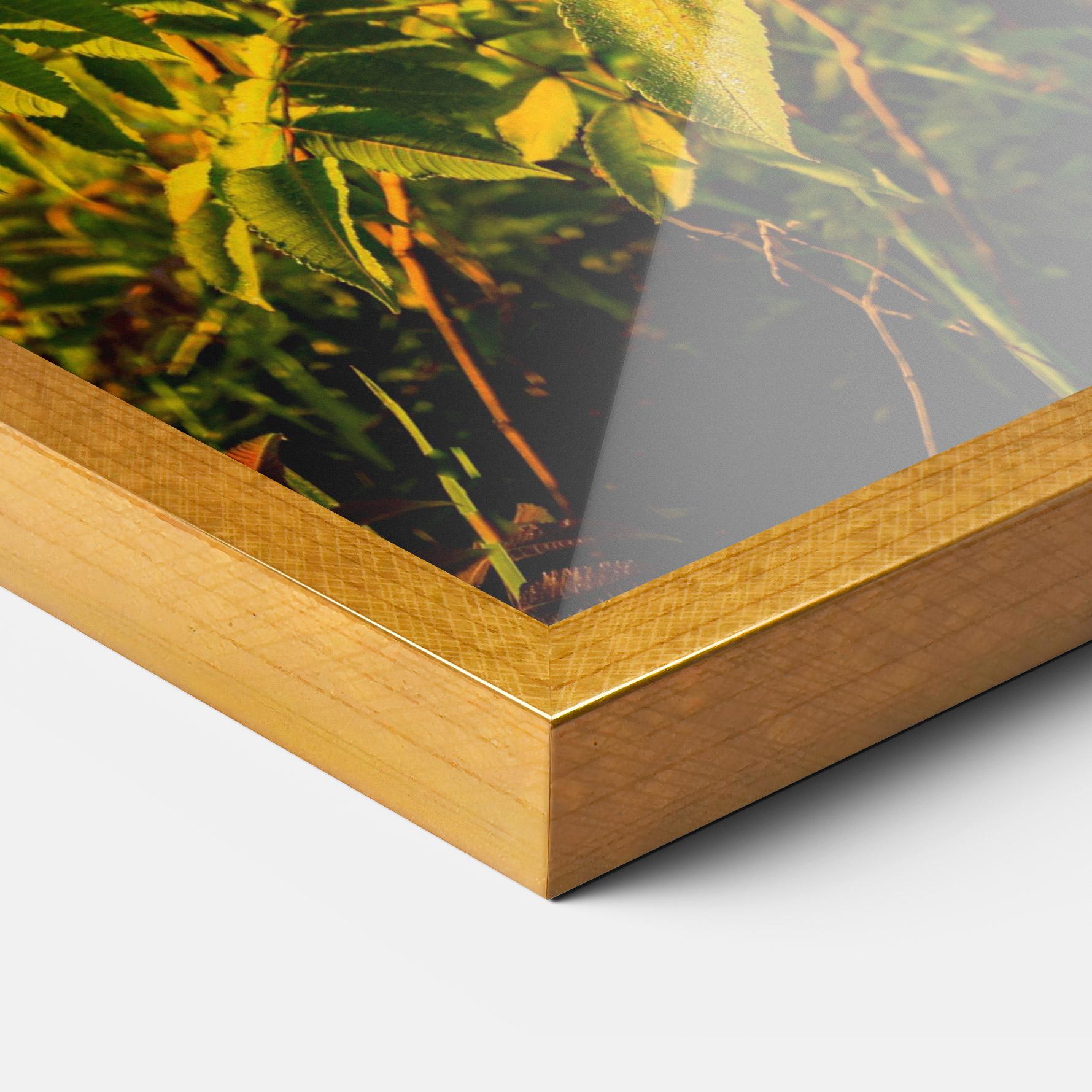 Keretezett Poszter Summer Leaves mockup 3