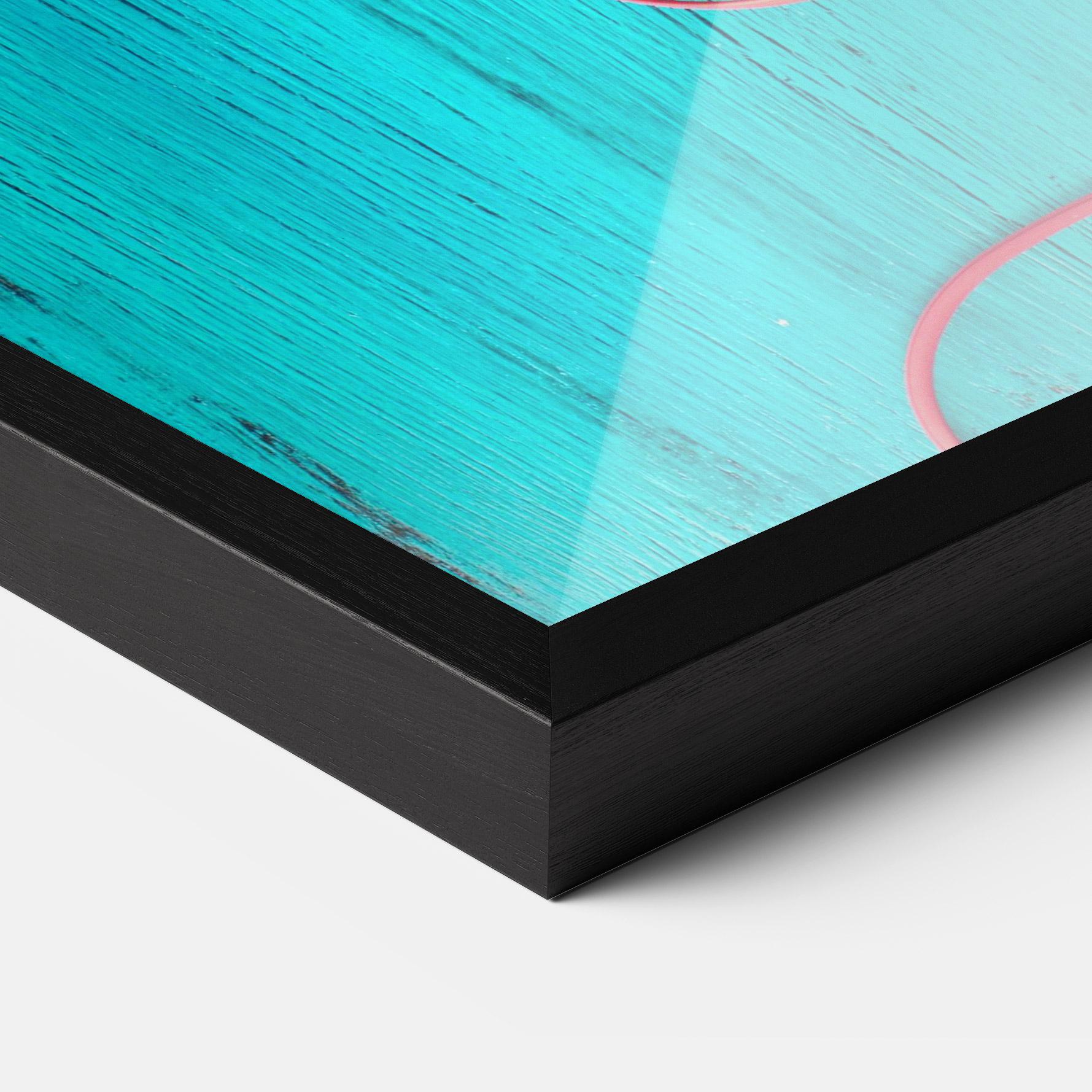 Keretezett Poszter Blue Pineapple mockup 3