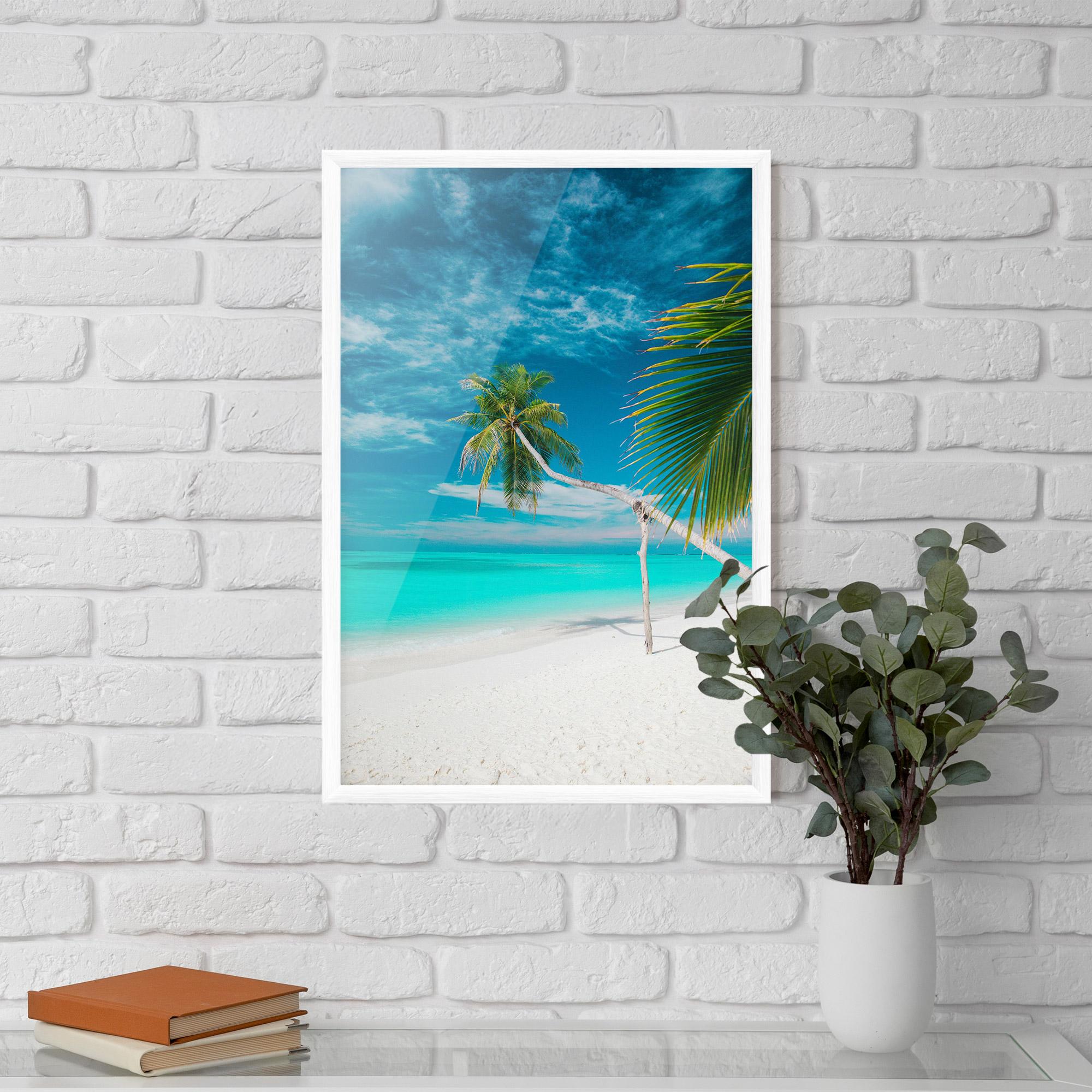 Keretezett Poszter Day Palm mockup 5