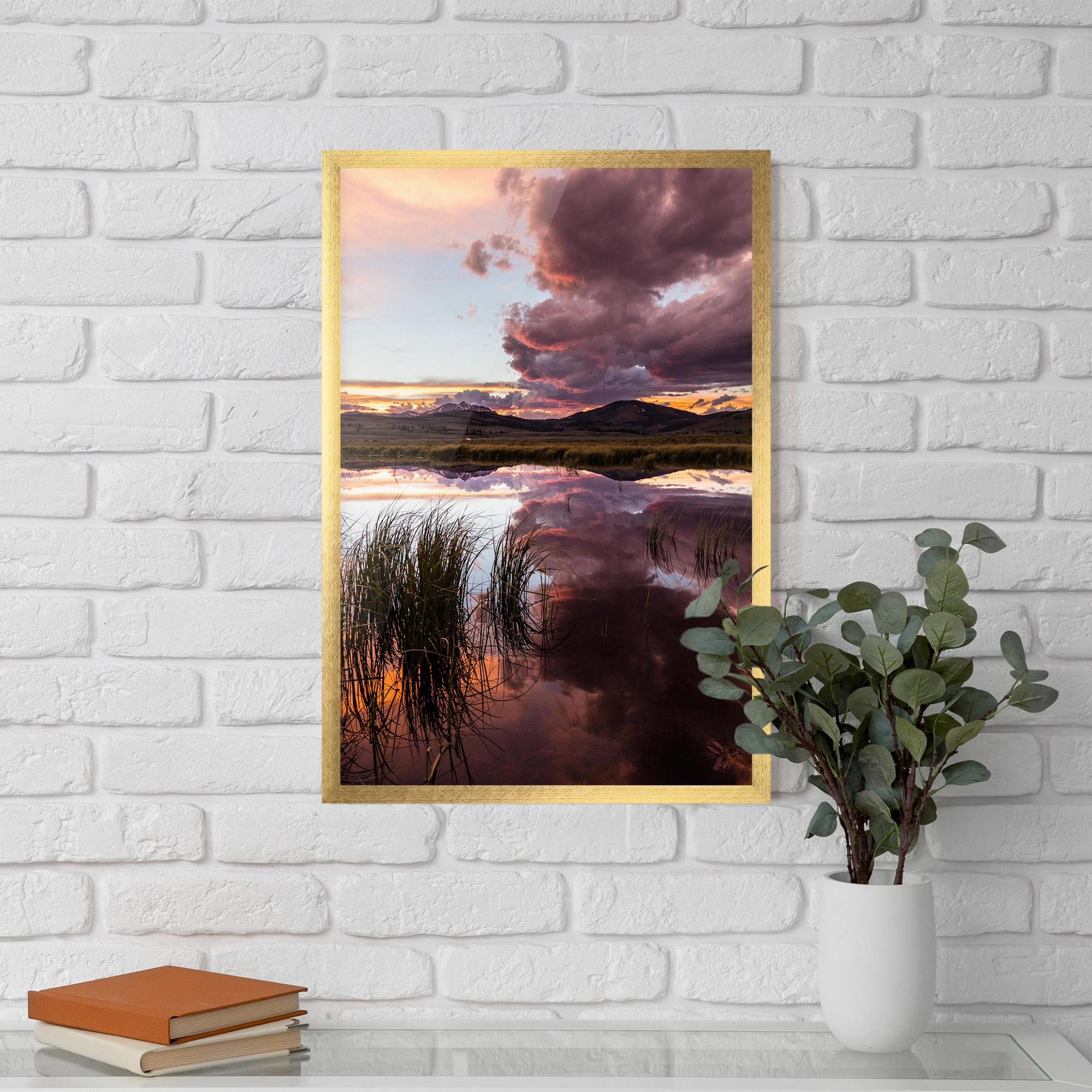 Keretezett Poszter Pretty View mockup 5