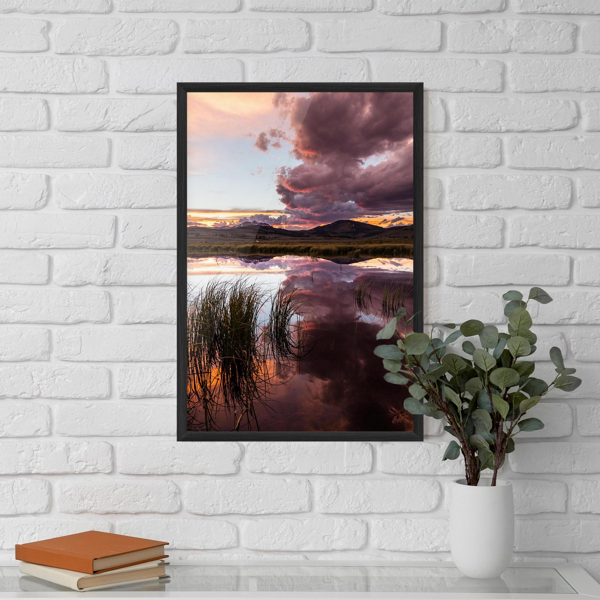 Keretezett Poszter Pretty View mockup 5