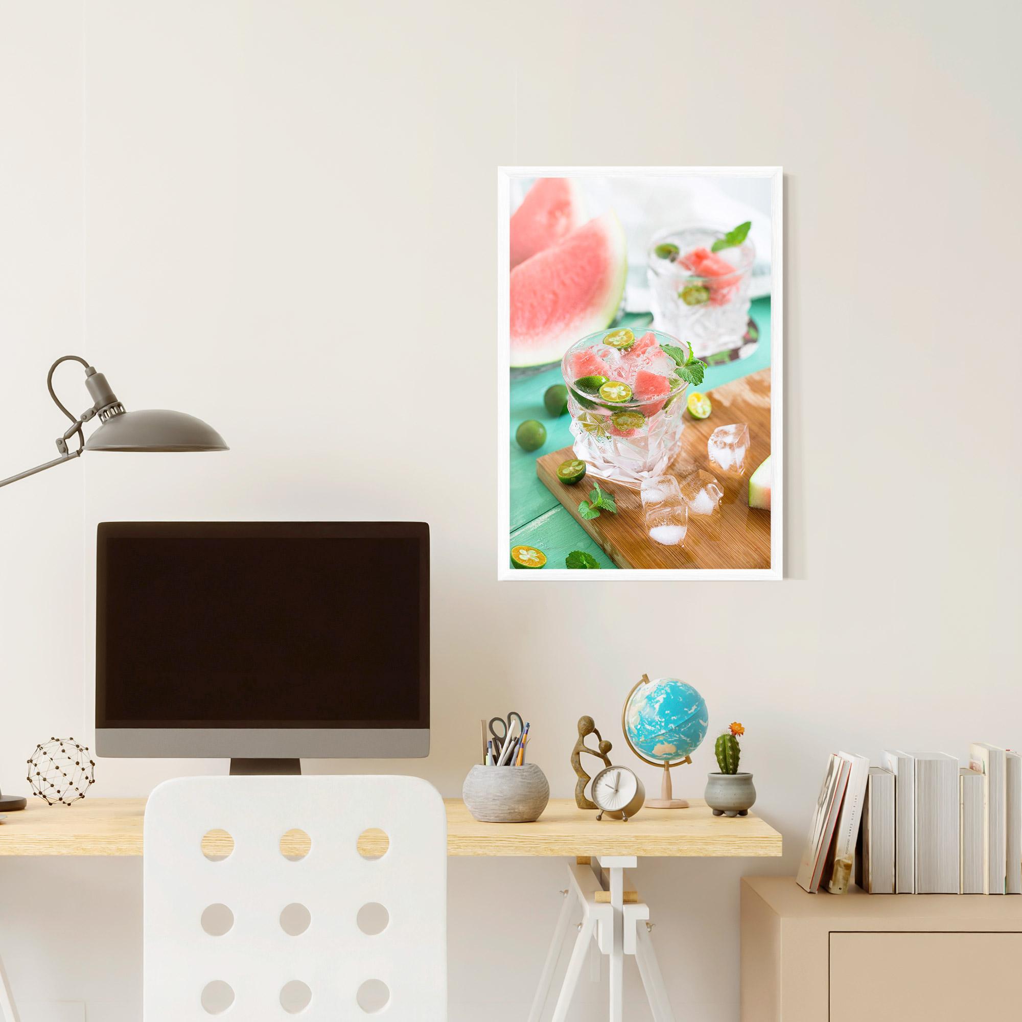 Keretezett Poszter Summer Drink mockup 6