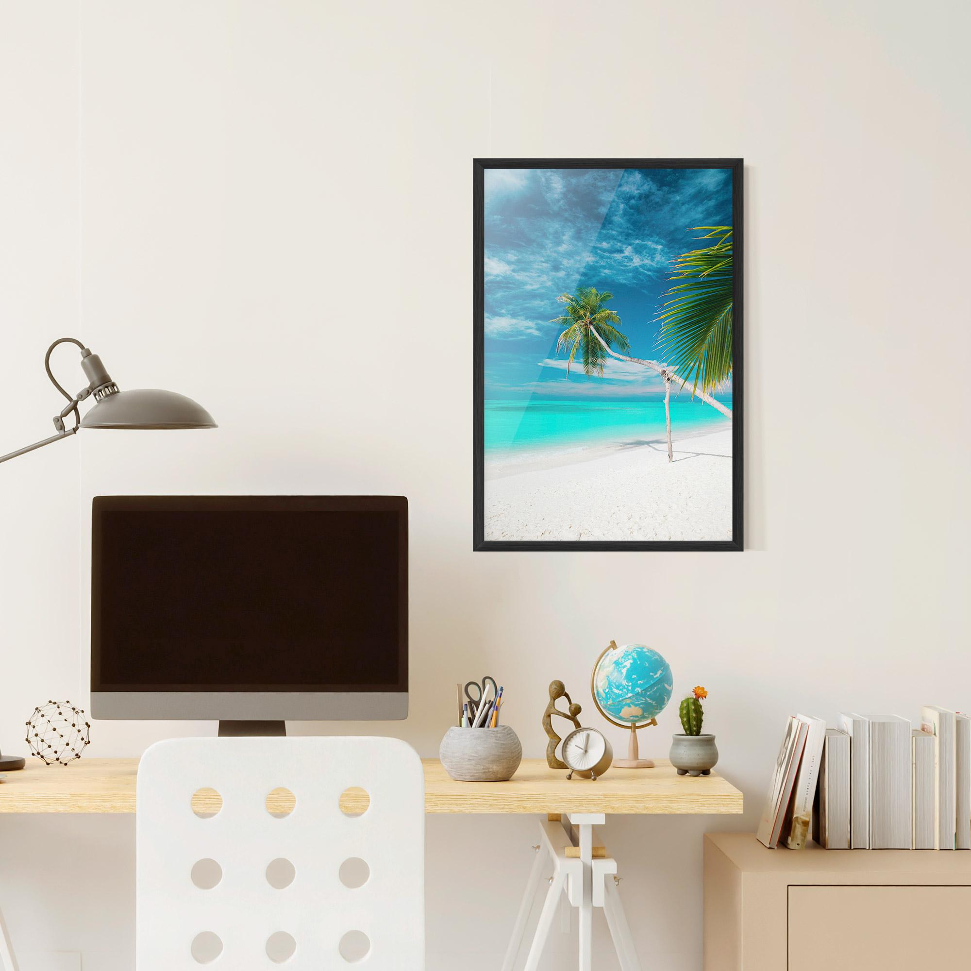 Keretezett Poszter Day Palm mockup 6