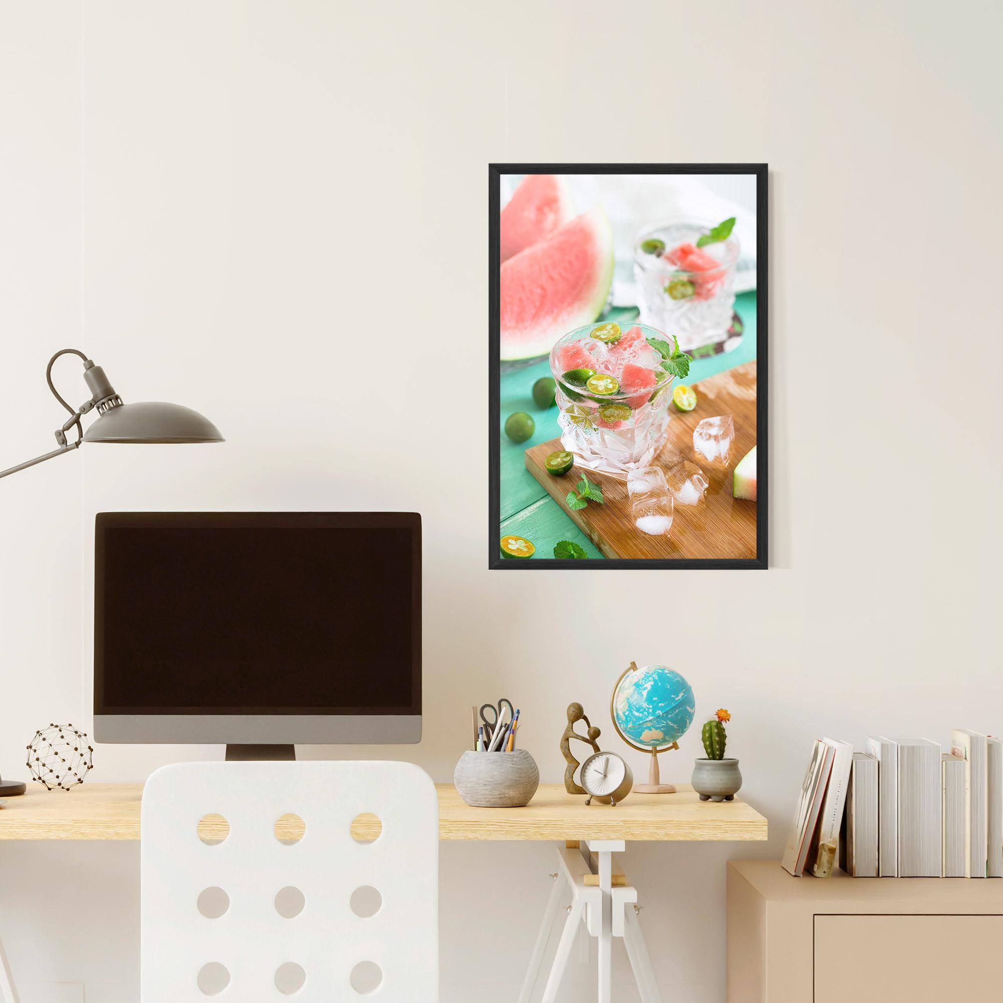 Keretezett Poszter Summer Drink mockup 6