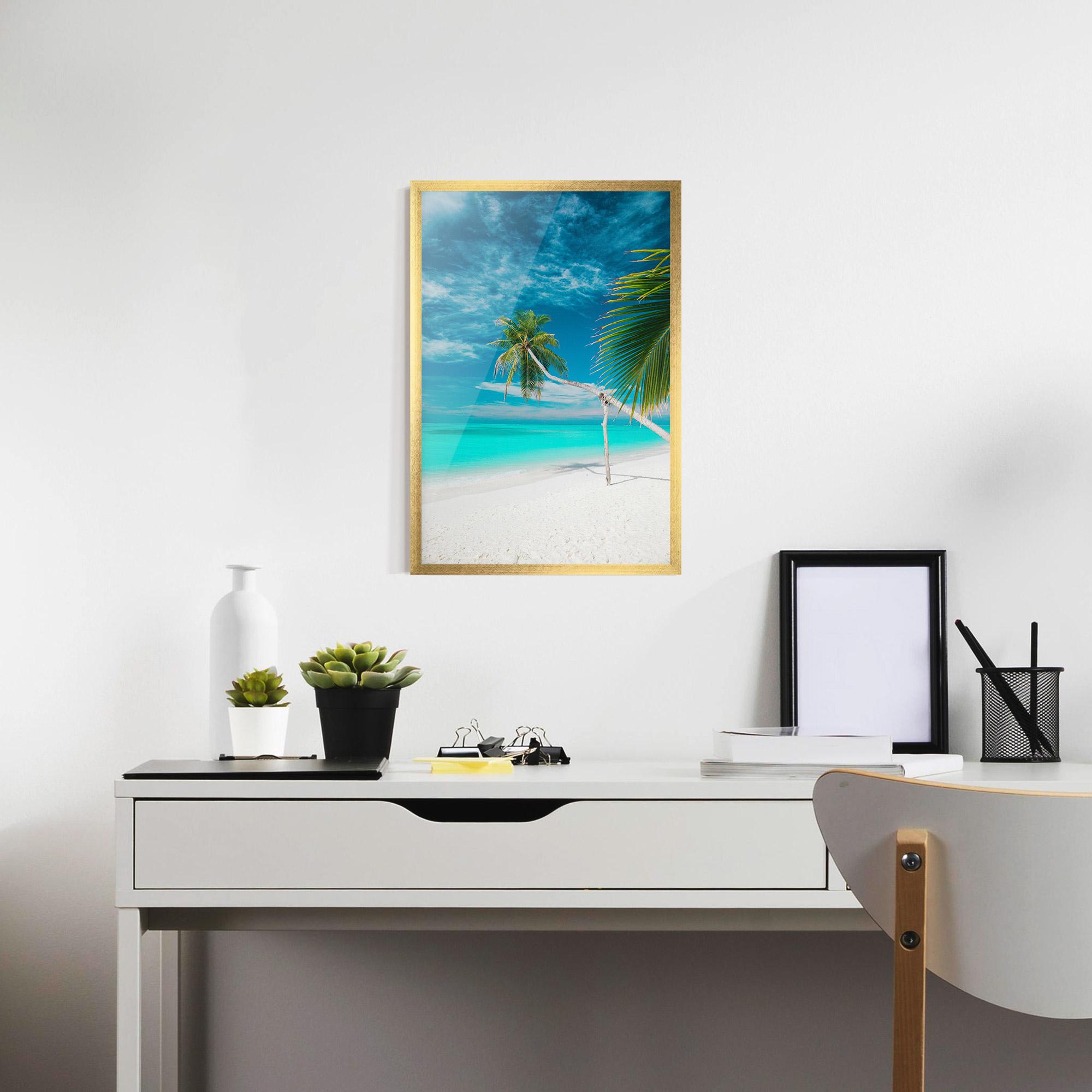 Keretezett Poszter Day Palm mockup 7