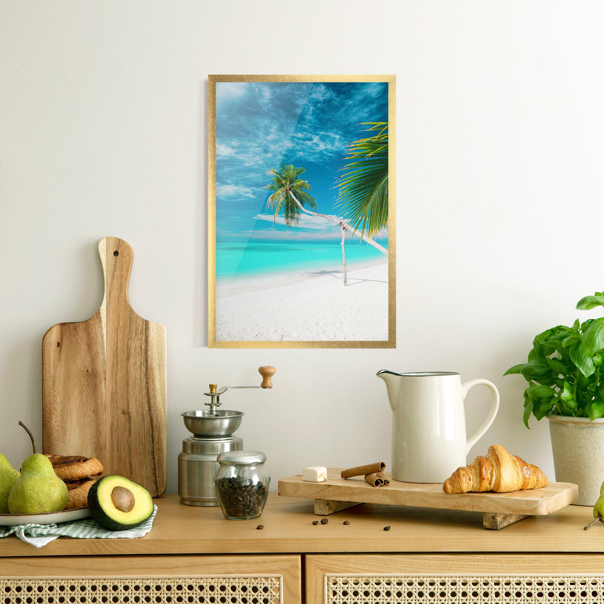 Keretezett Poszter Day Palm mockup 8