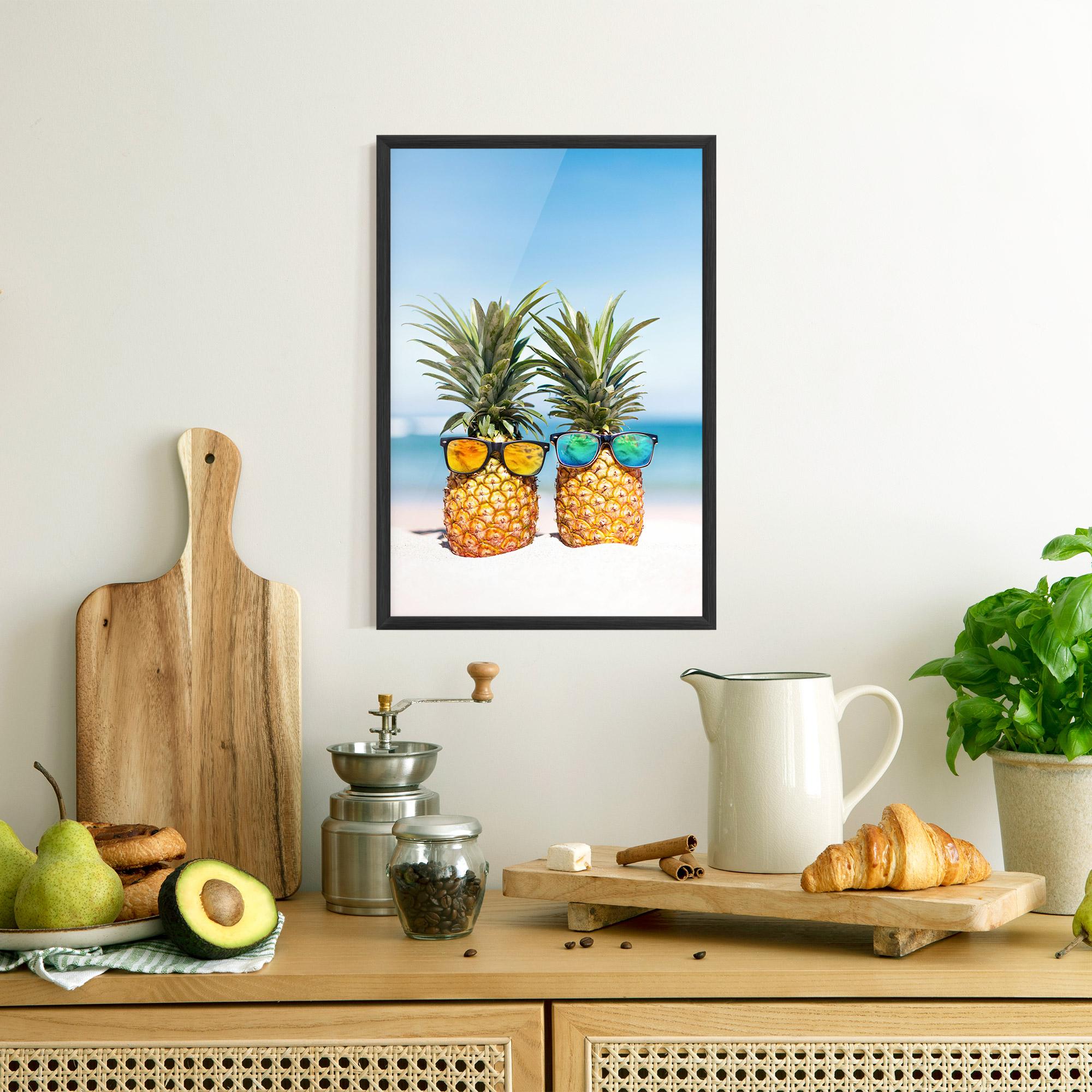 Keretezett Poszter Trendy Sunglasses mockup 8