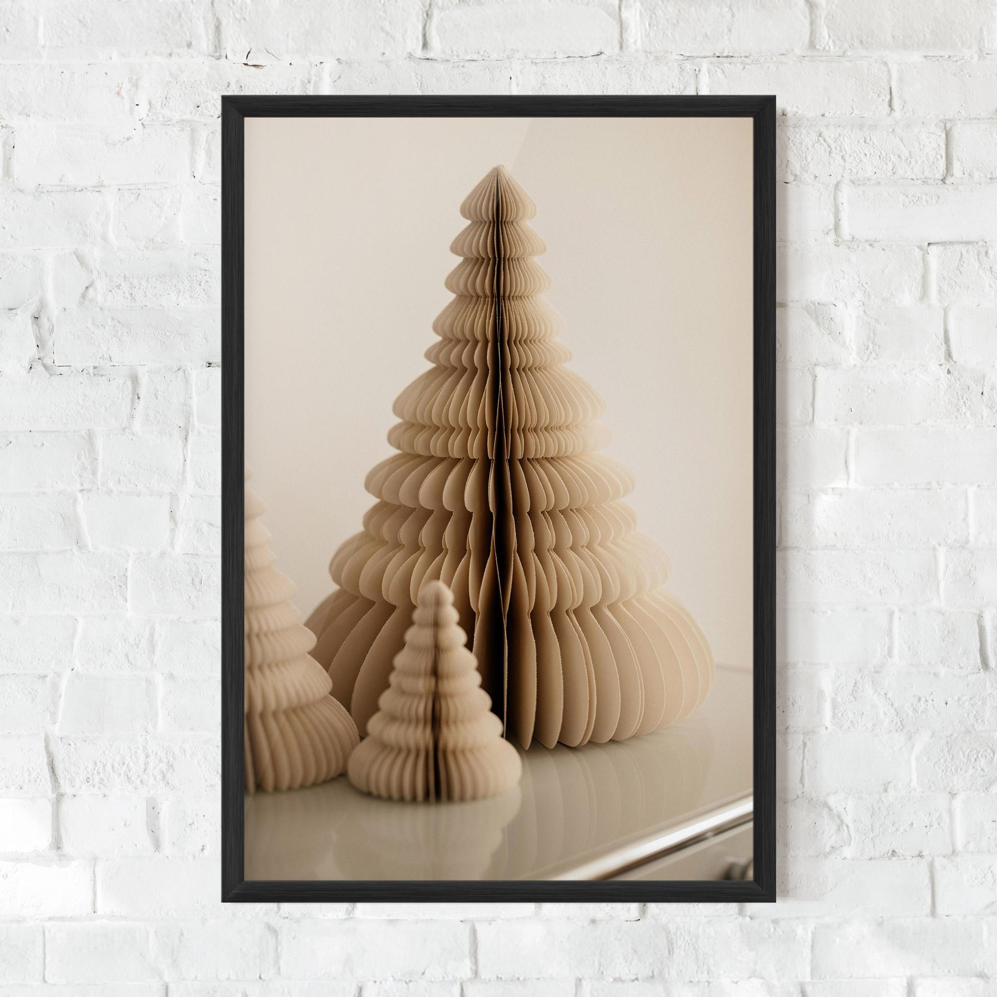 Keretezett Poszter Paper Tree mockup 0