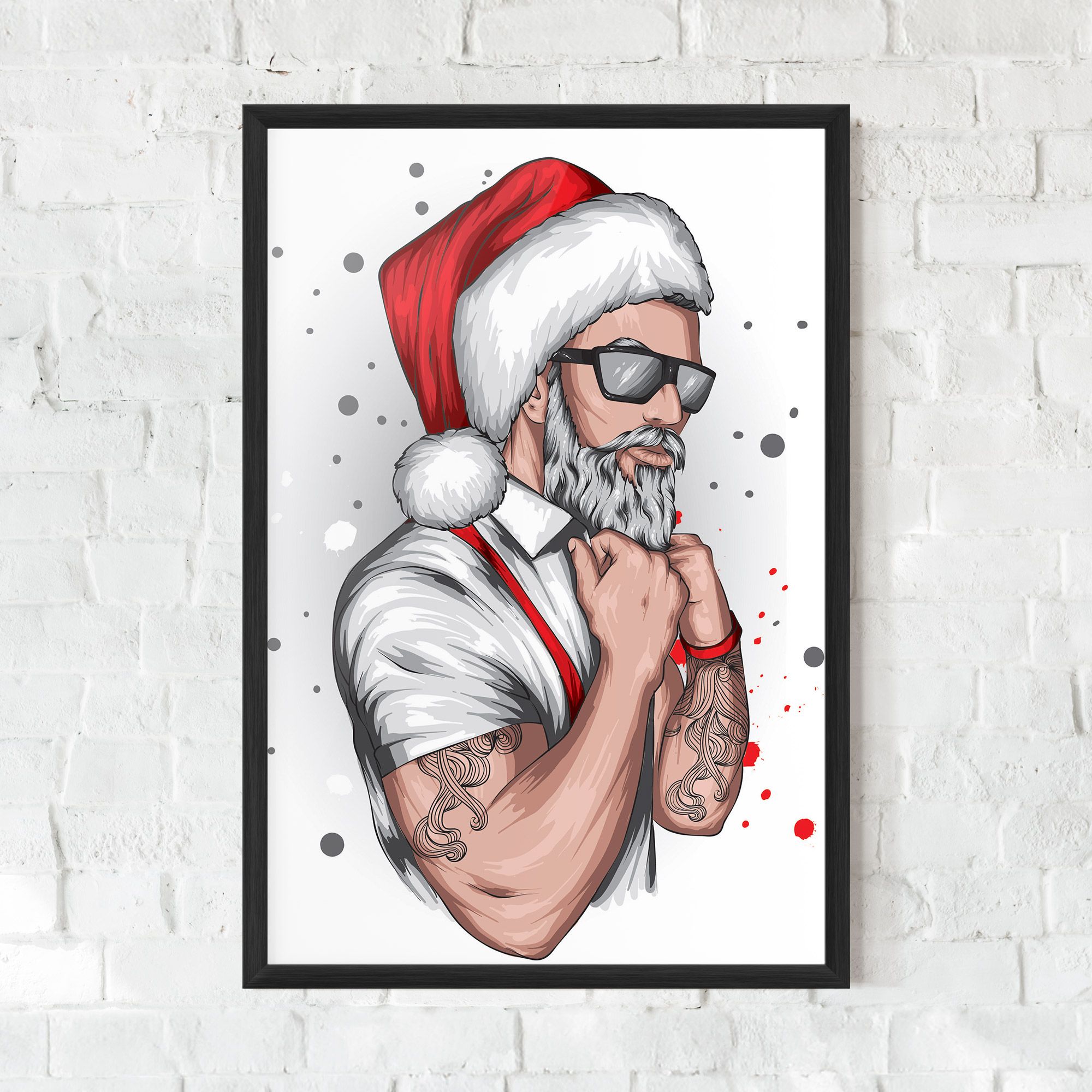 Tattoo Santa mockup 0