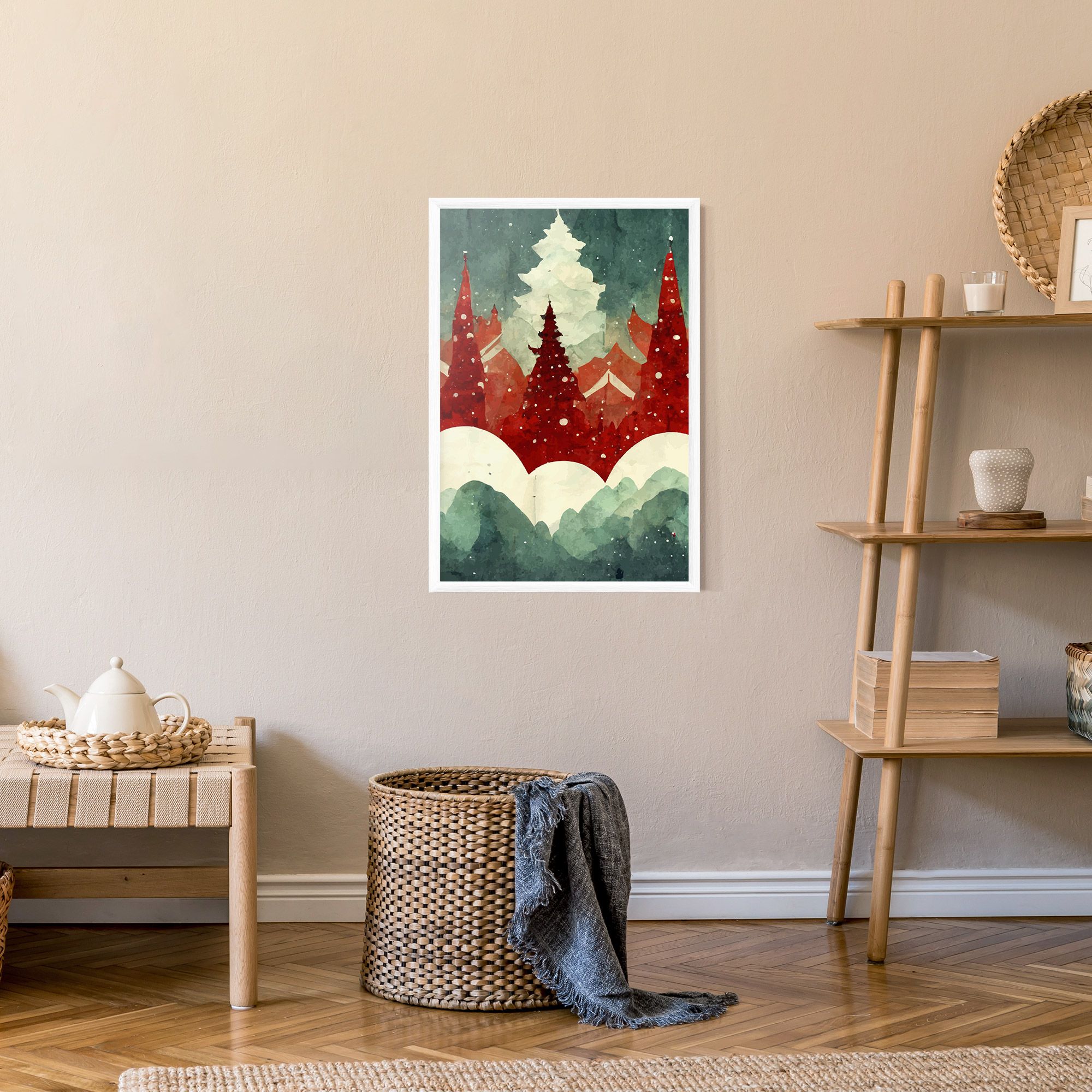 Christmas Landscape mockup 9