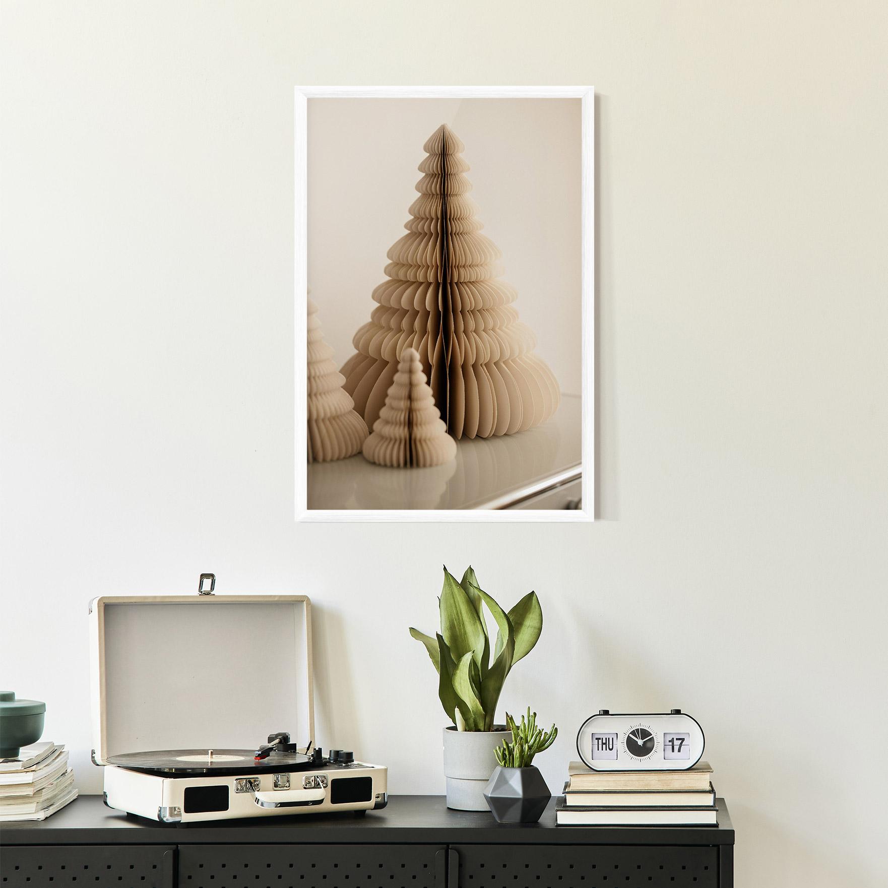 Keretezett Poszter Paper Tree mockup 2