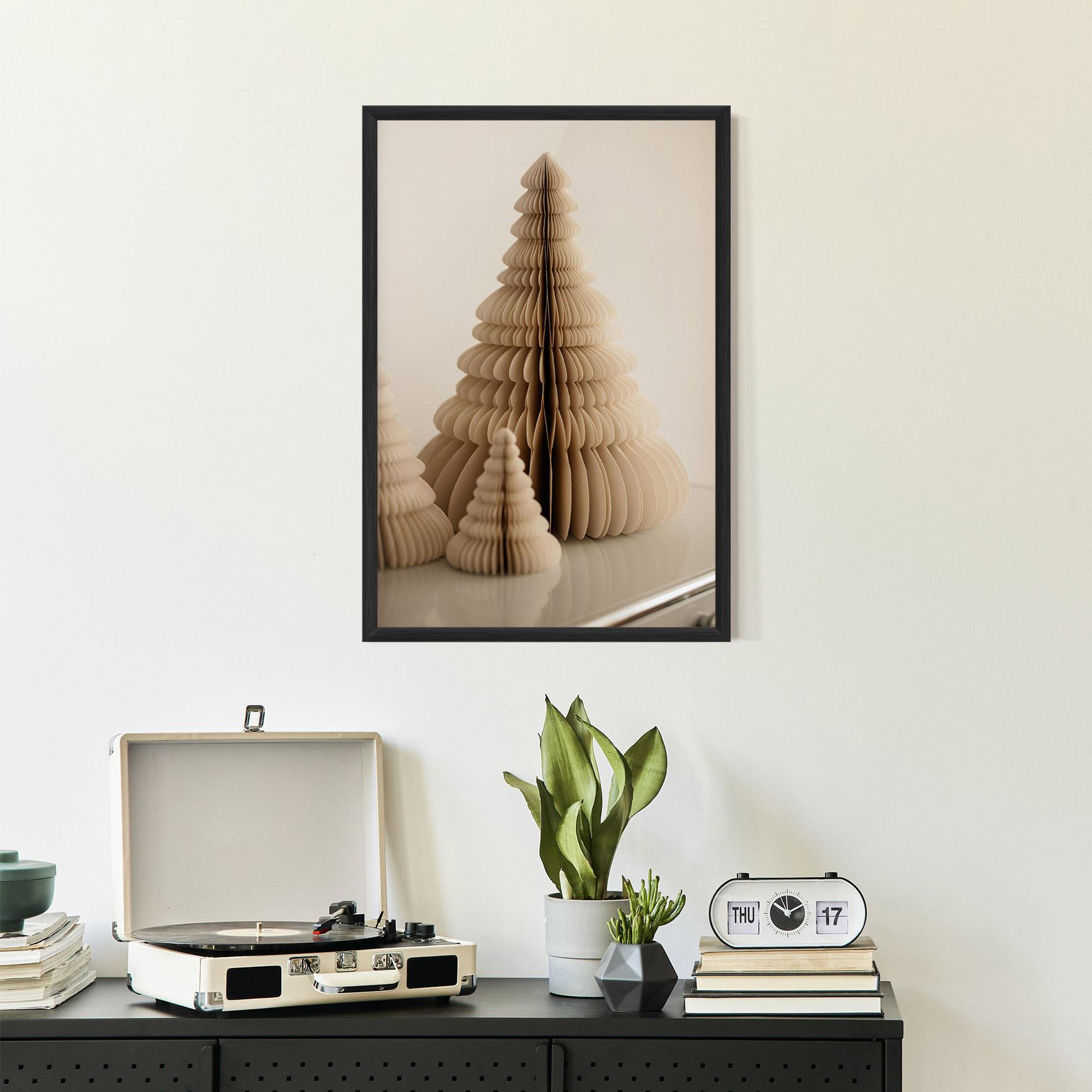 Keretezett Poszter Paper Tree mockup 2