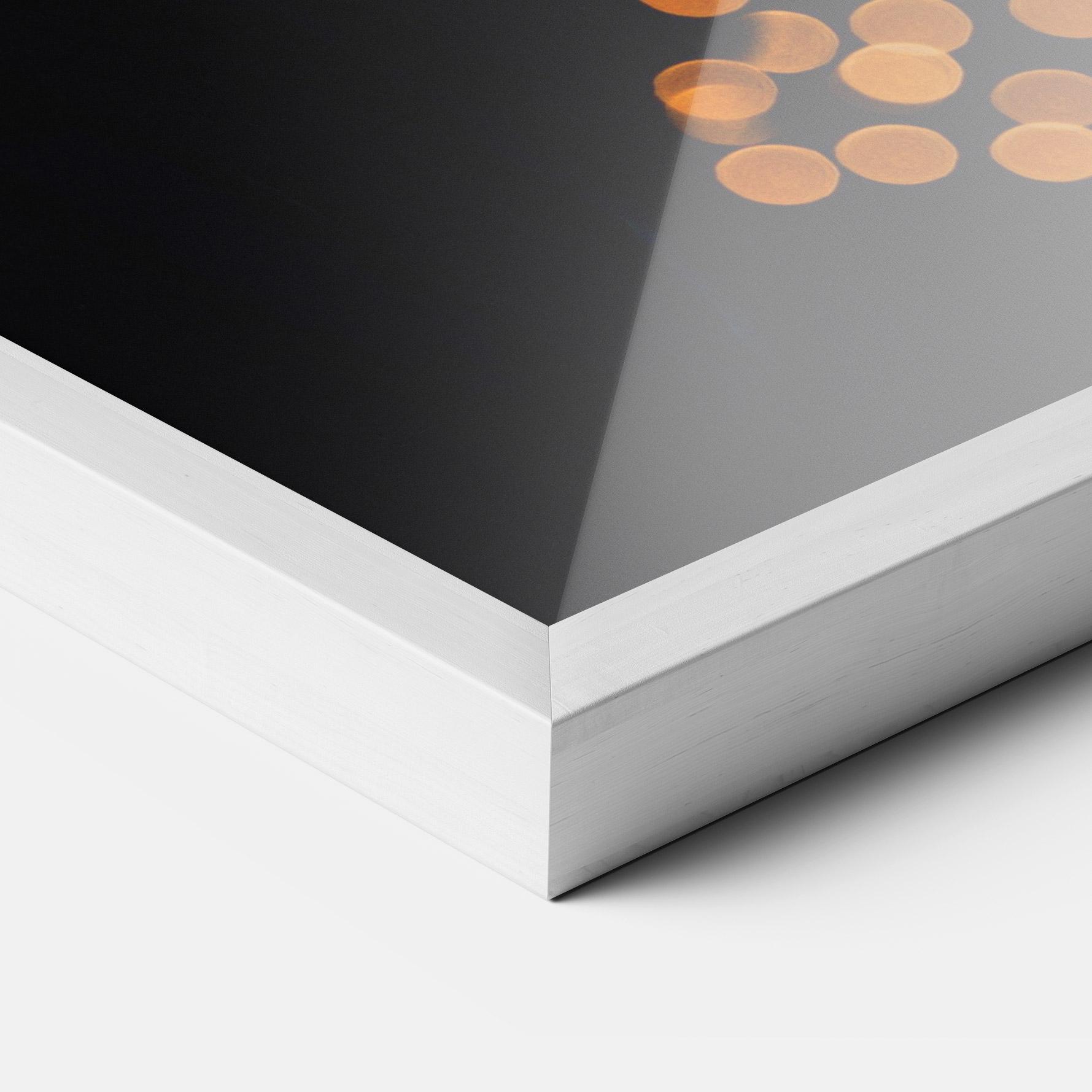 Keretezett Poszter Christmas Lights mockup 3