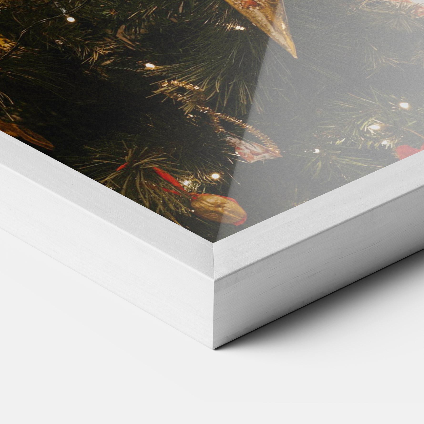 Keretezett Poszter Orange Christmas Decor mockup 3