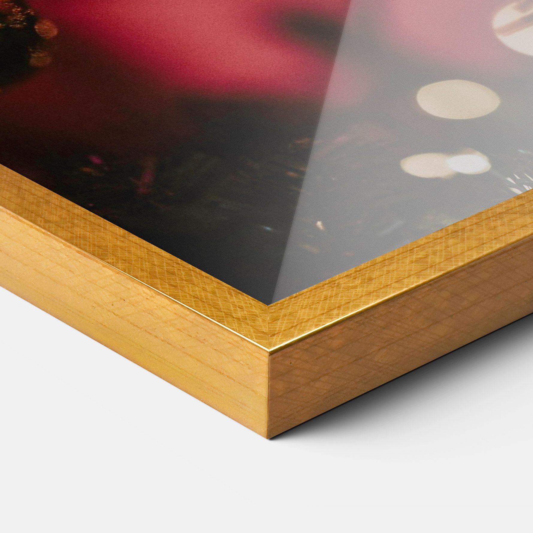 Dark Pink Christmas Balls mockup 3