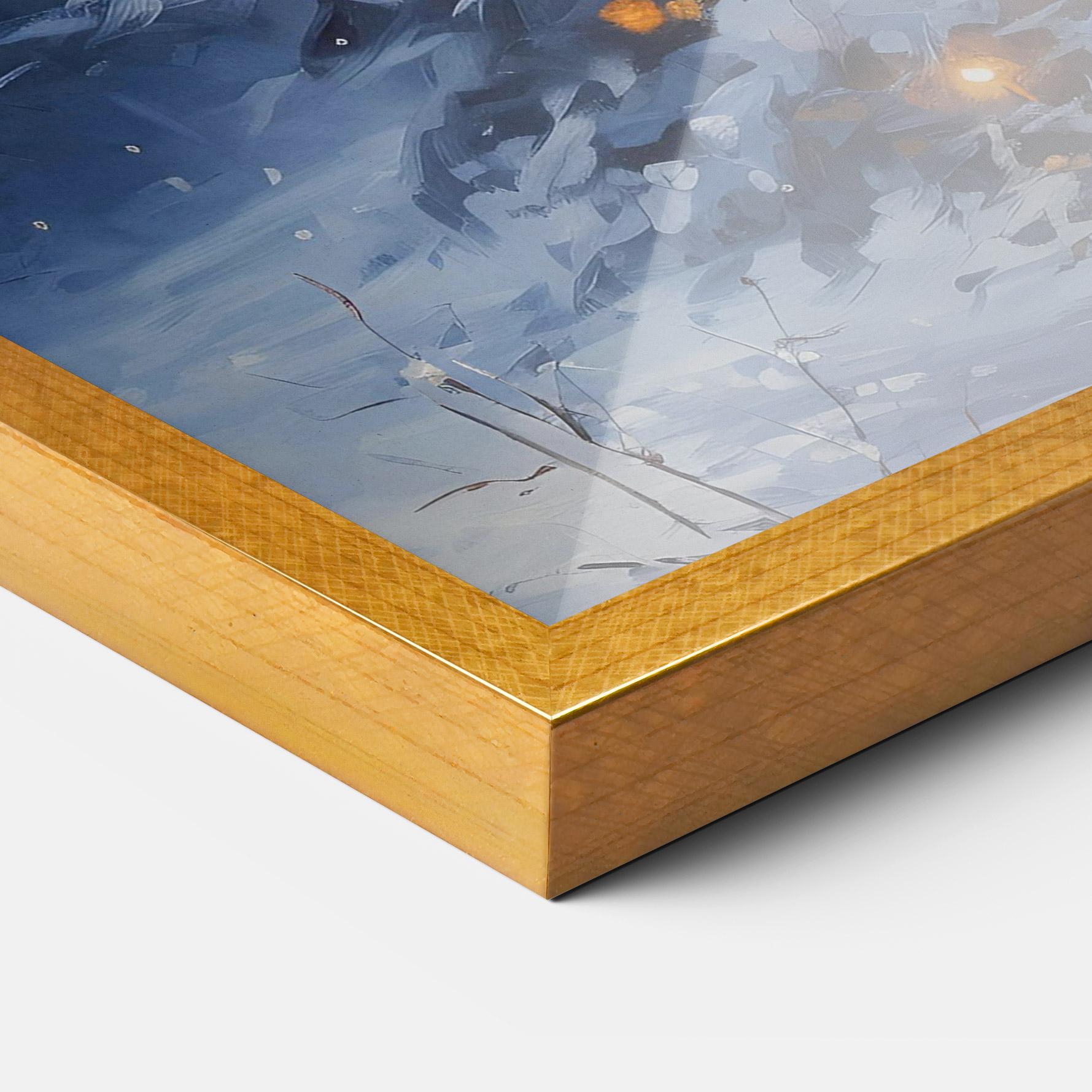 Keretezett Poszter Tall Slender Tree mockup 3