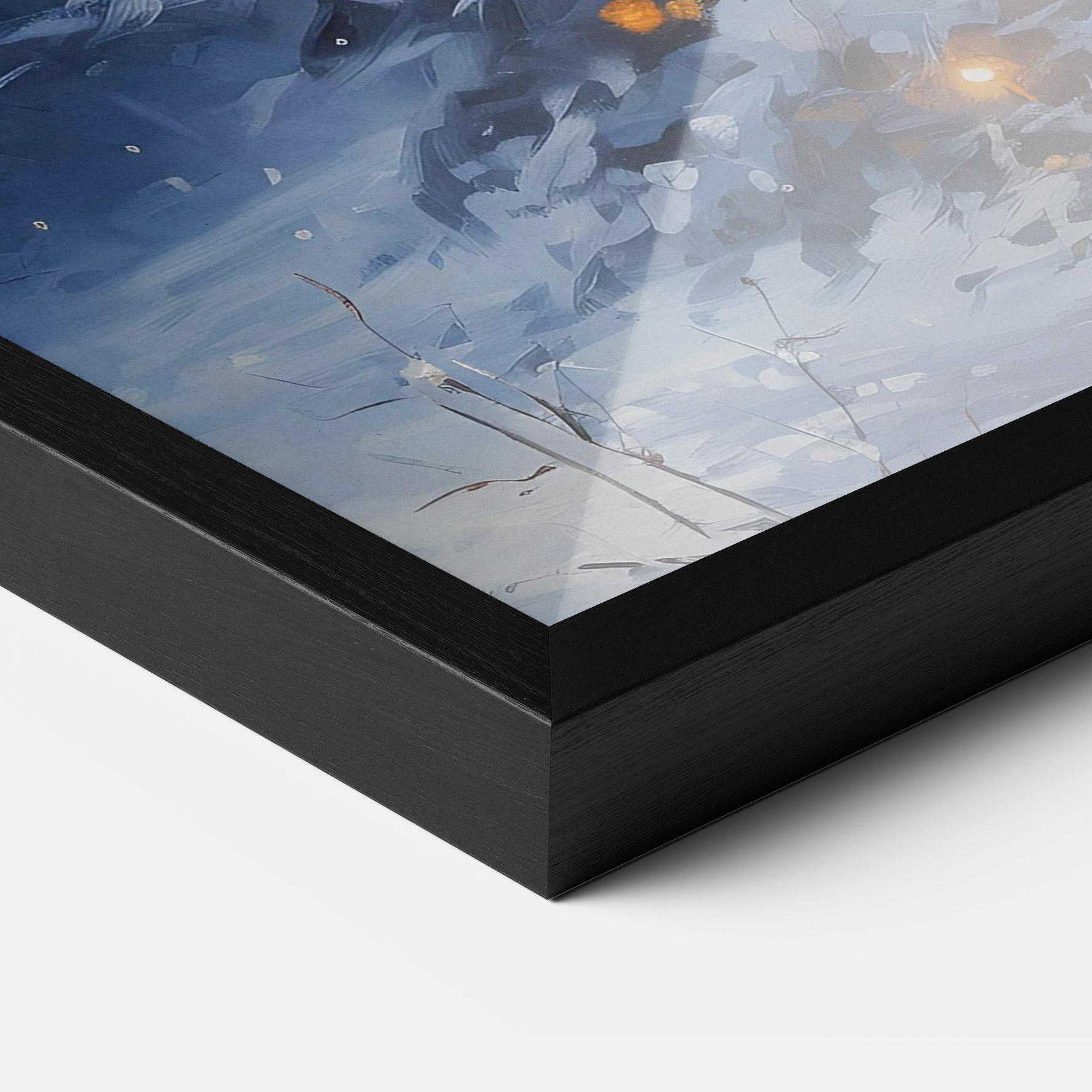 Keretezett Poszter Tall Slender Tree mockup 3