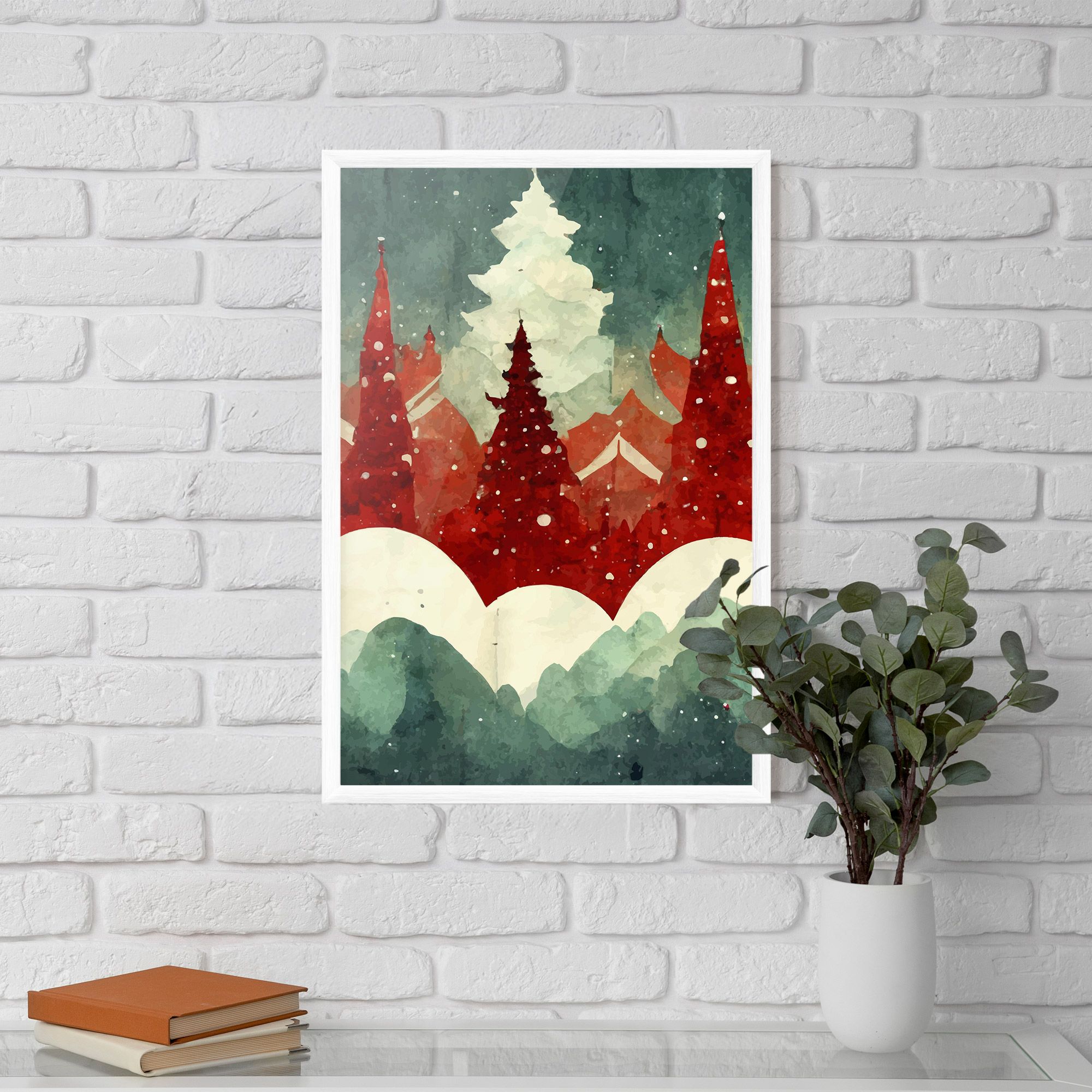 Christmas Landscape mockup 5