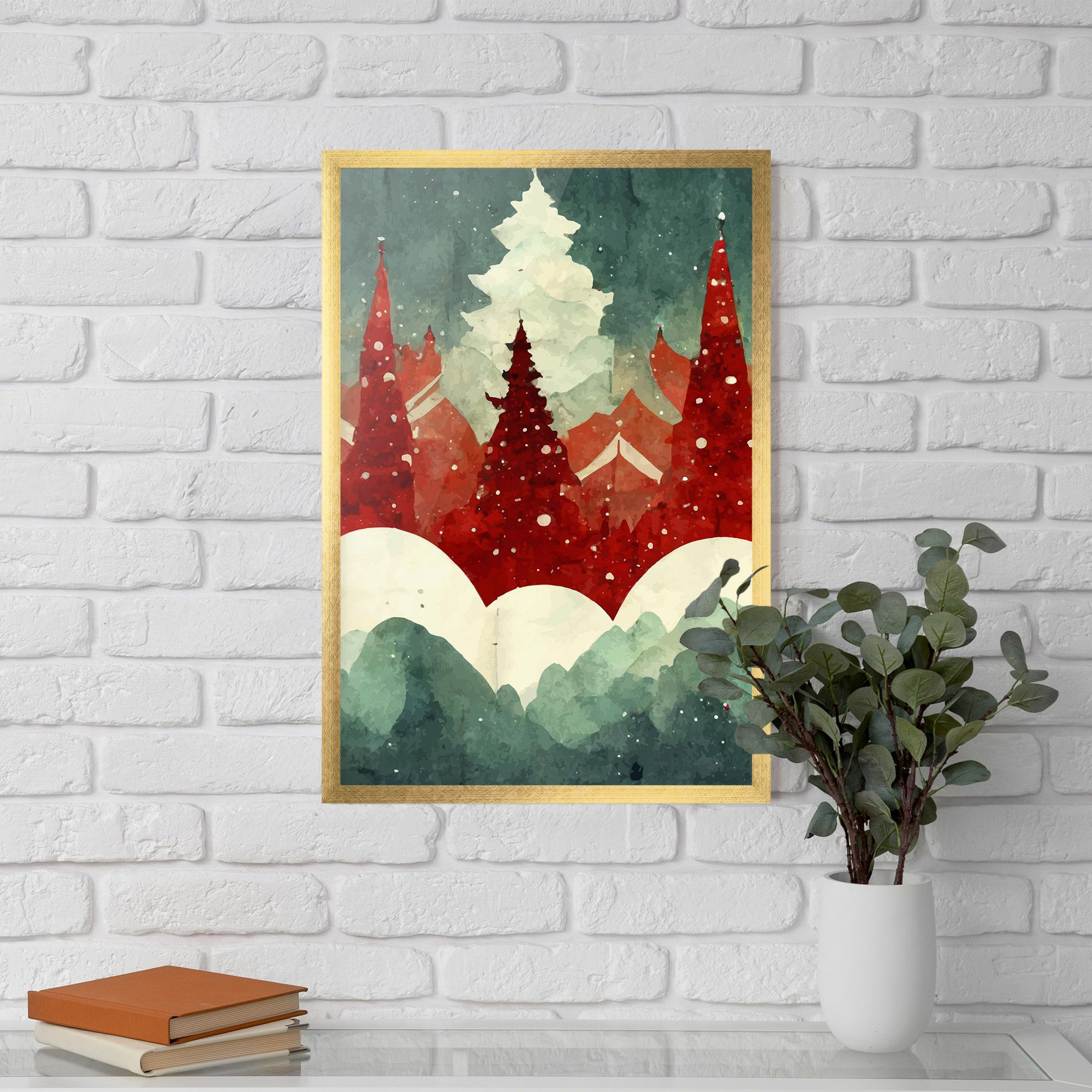 Christmas Landscape mockup 5