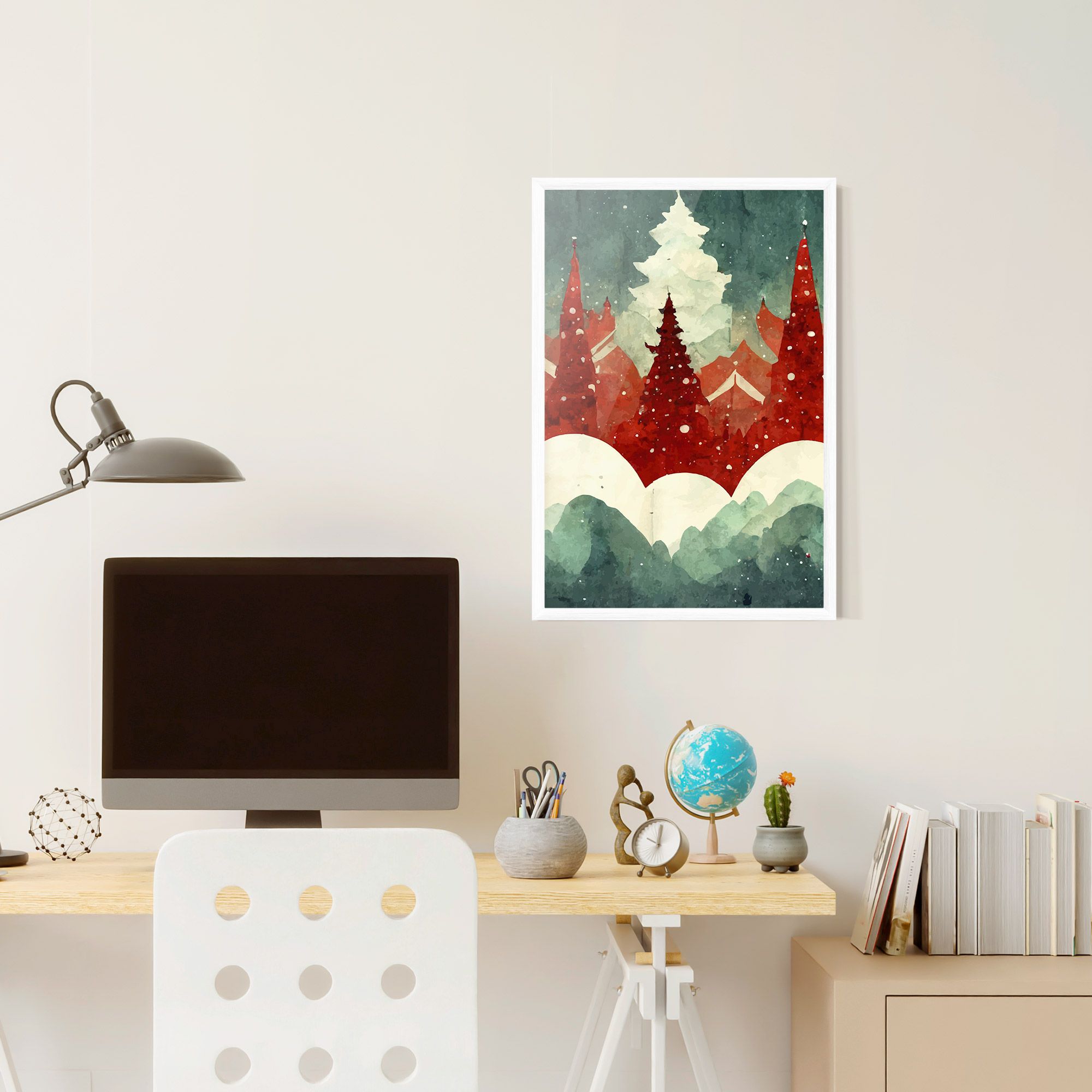 Christmas Landscape mockup 6