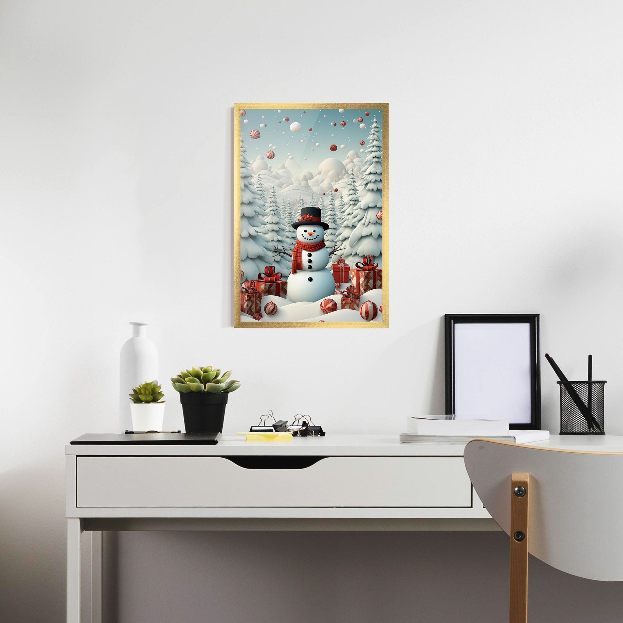 Snowman mockup 7