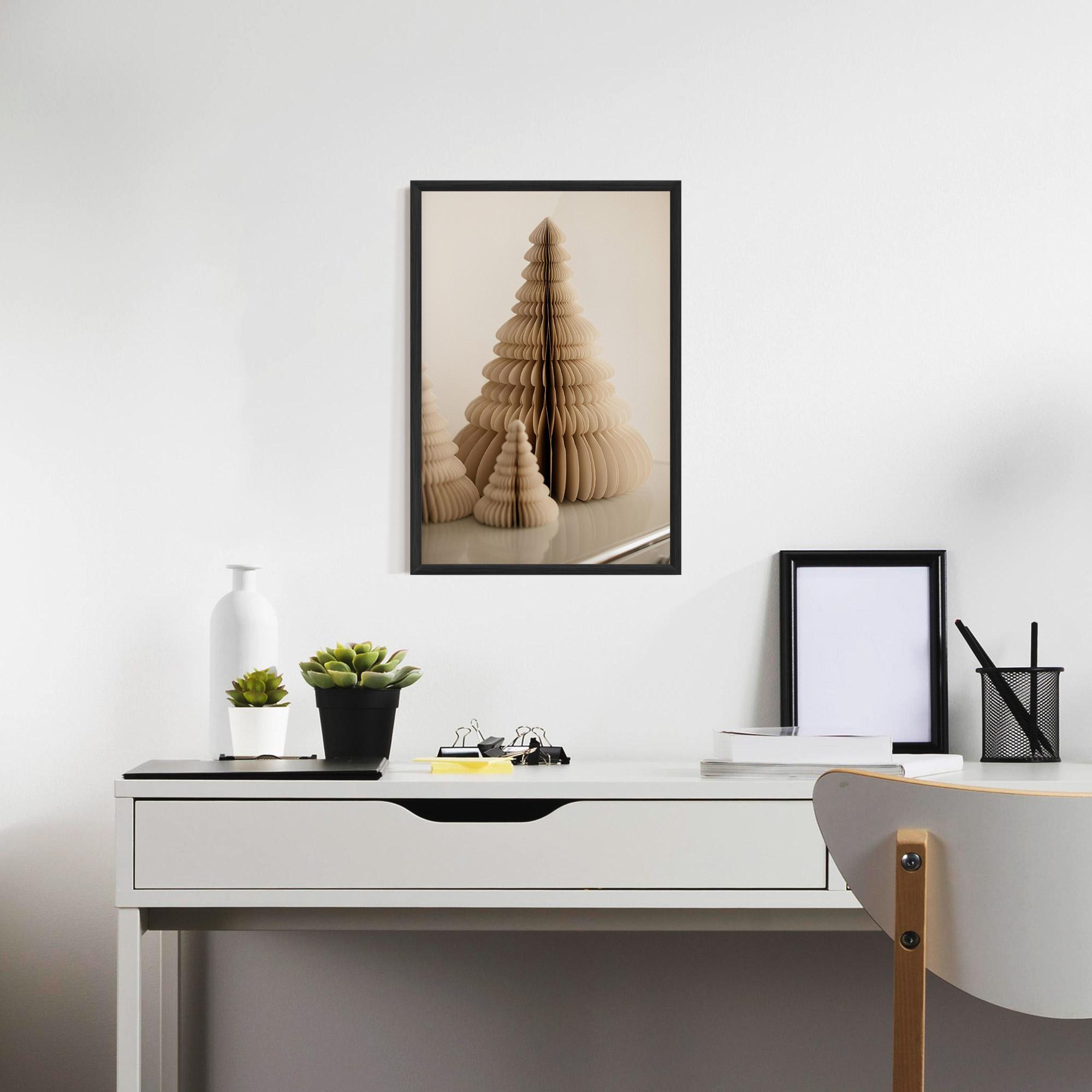 Keretezett Poszter Paper Tree mockup 7