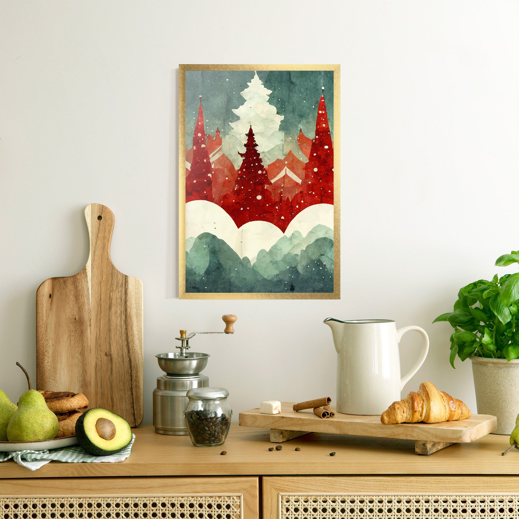 Christmas Landscape mockup 8