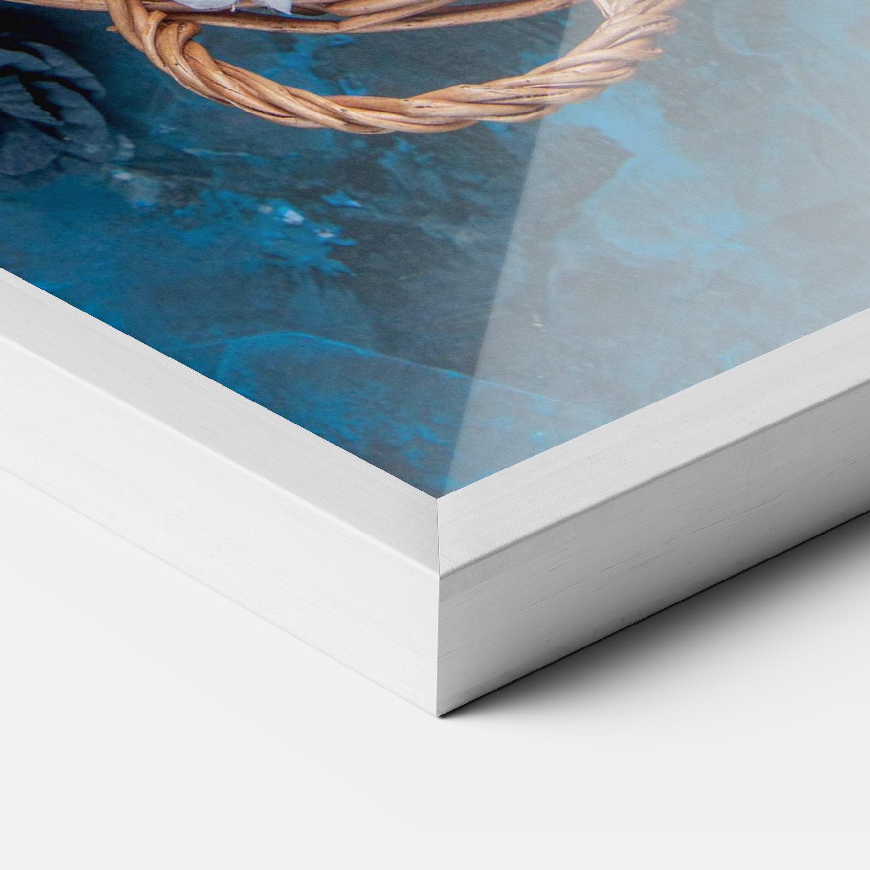 Keretezett Poszter Colored Easter Eggs mockup 3