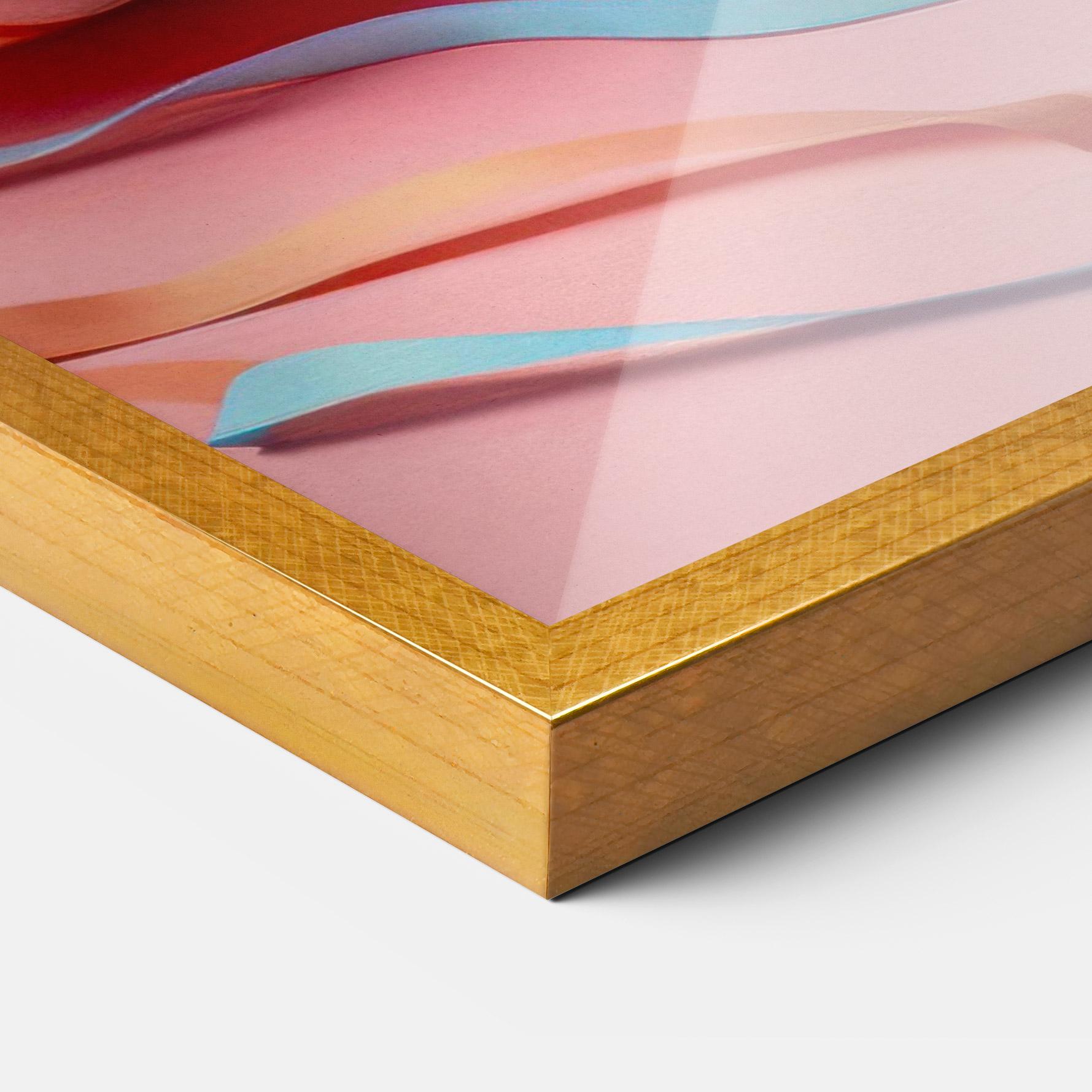 Keretezett Poszter Easter Eggs Ribbons mockup 3