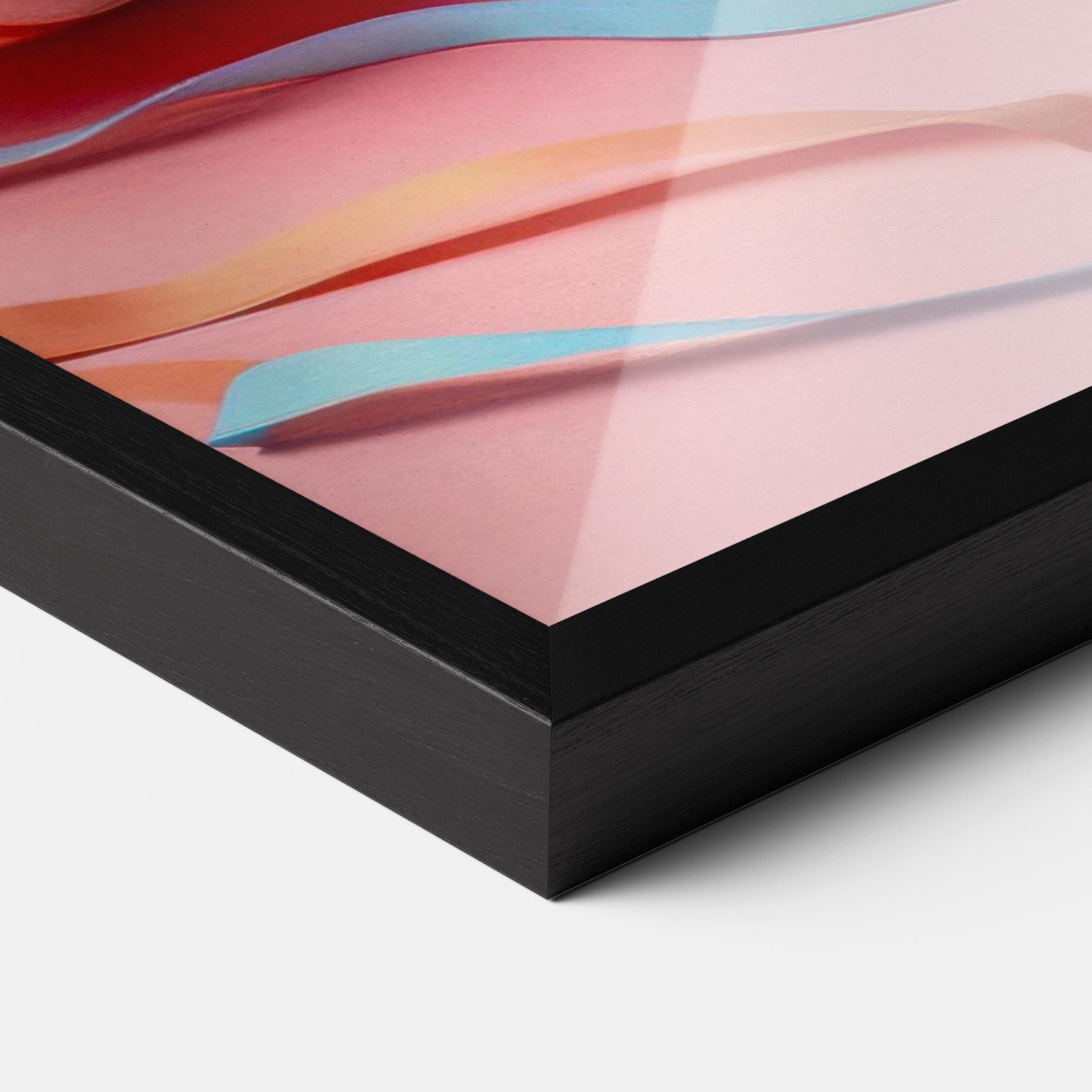 Keretezett Poszter Easter Eggs Ribbons mockup 3