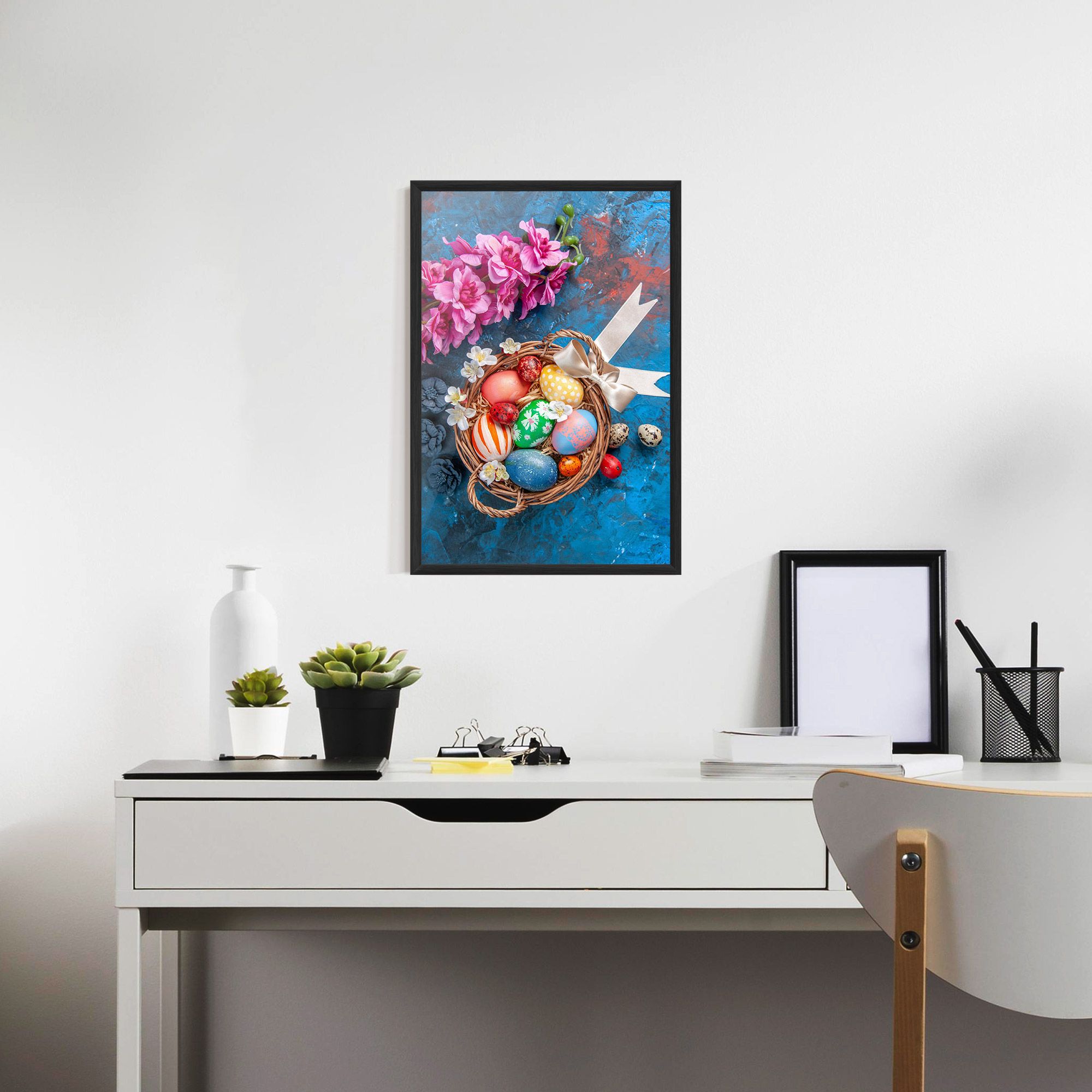 Colored Easter Eggs mockup 7