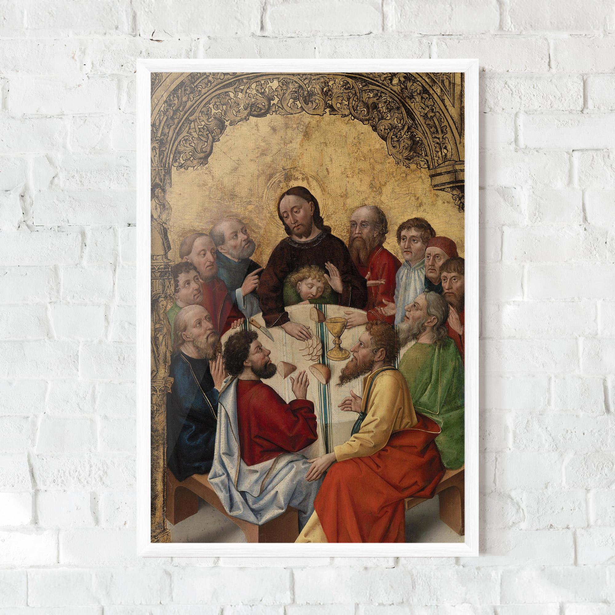 Keretezett Poszter Old Religious Art mockup 0